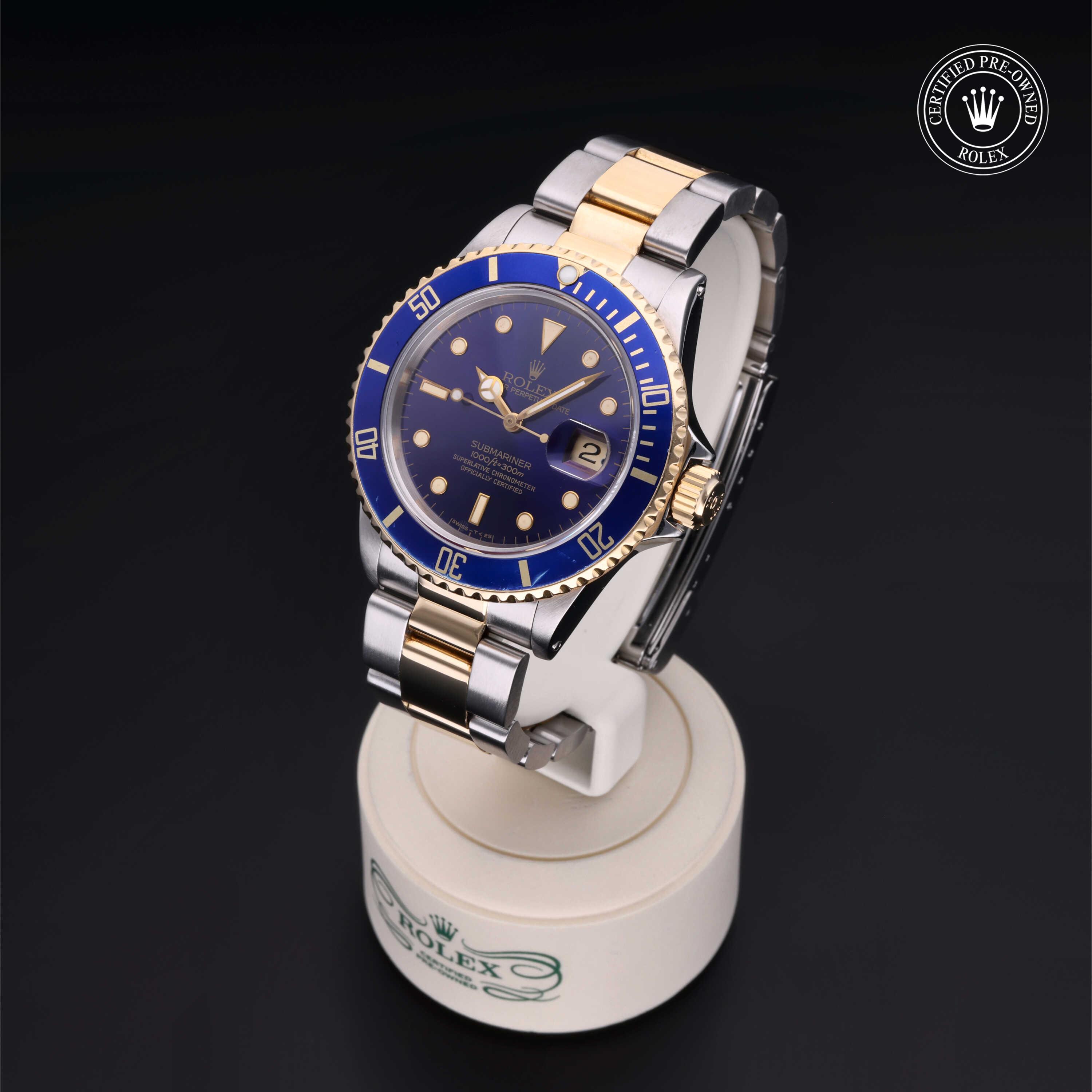 Rolex Submariner in Rolesor 18 Carat Yellow  at Heller Jewelers