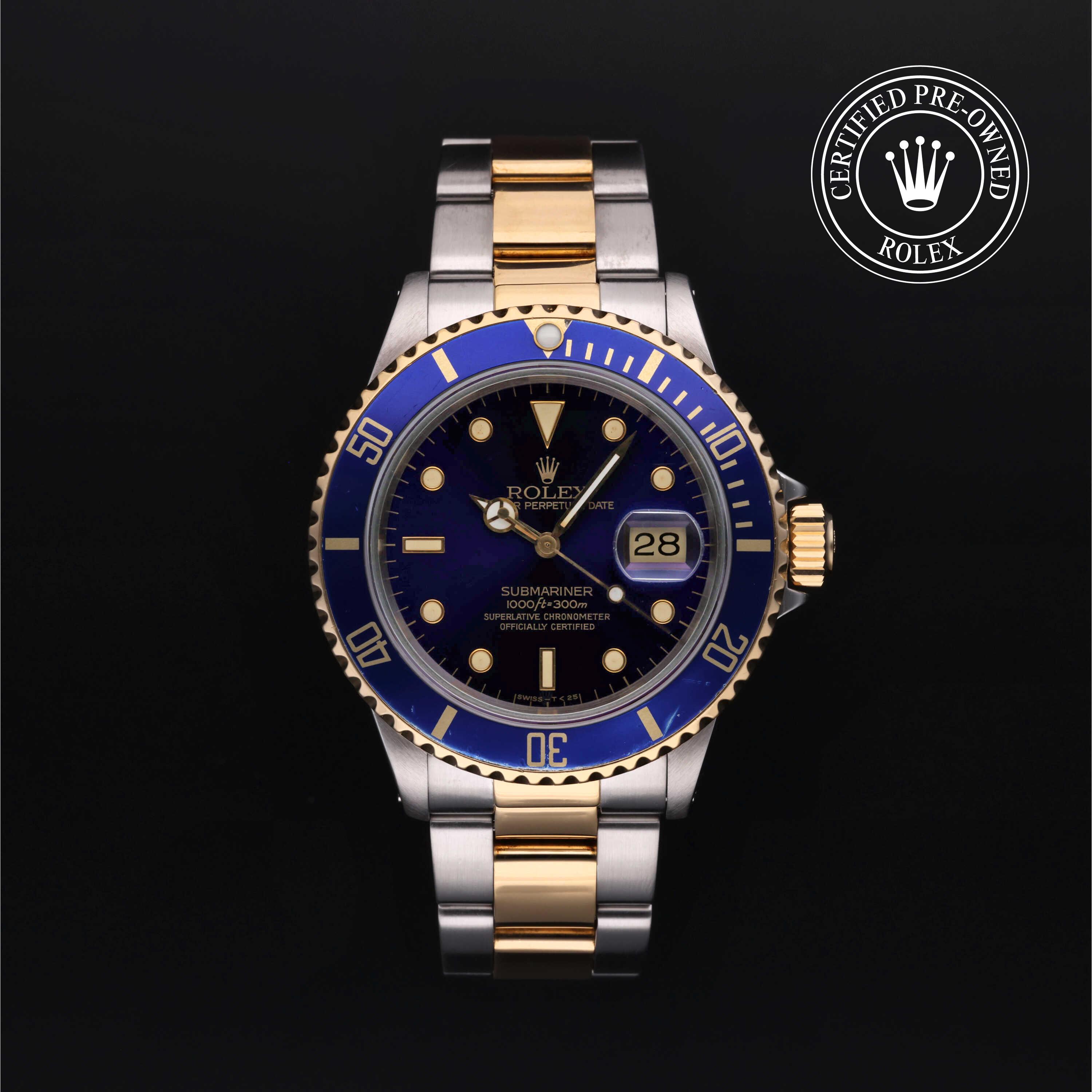 Rolex Submariner in Rolesor 18 Carat Yellow  at Heller Jewelers