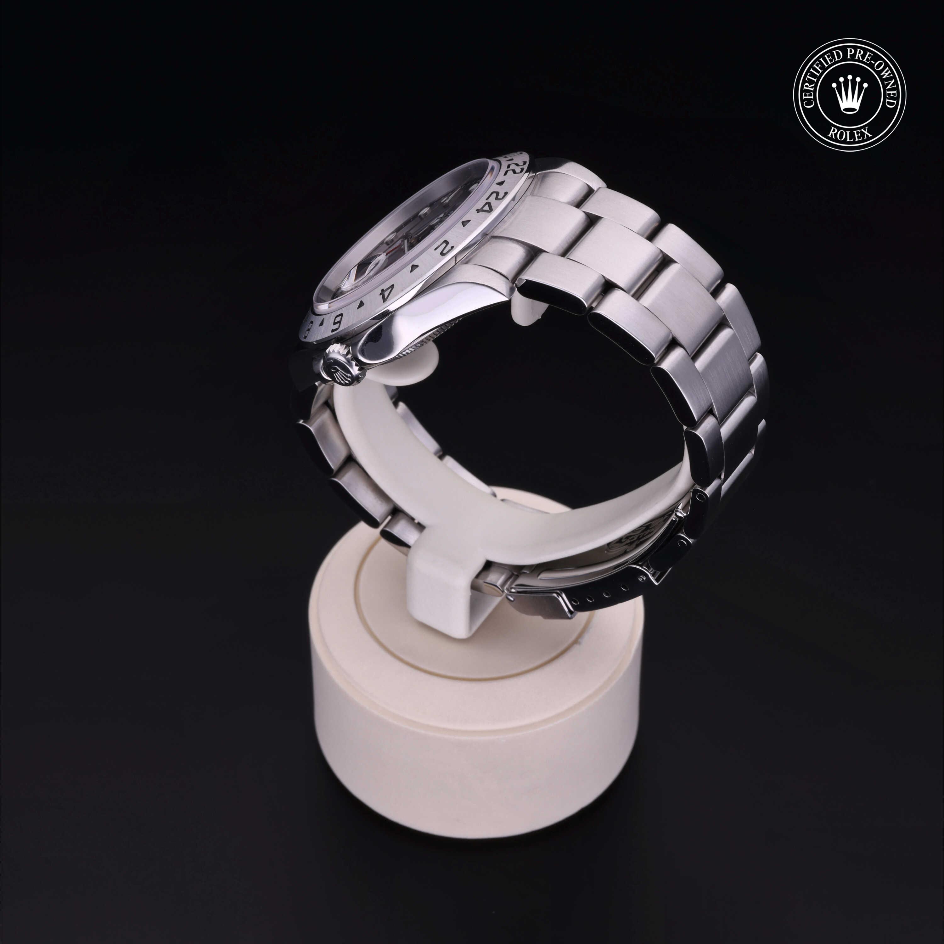 Rolex Explorer II in Steel M16570-0005 at Heller Jewelers