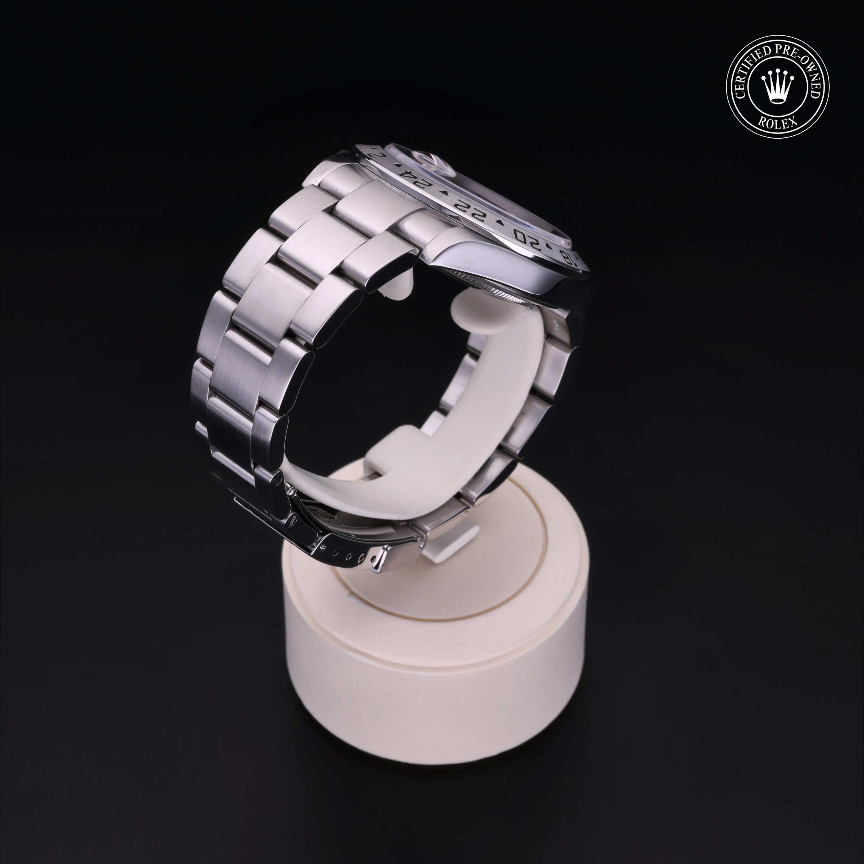 Rolex Explorer II in Steel M16570-0005 at Heller Jewelers