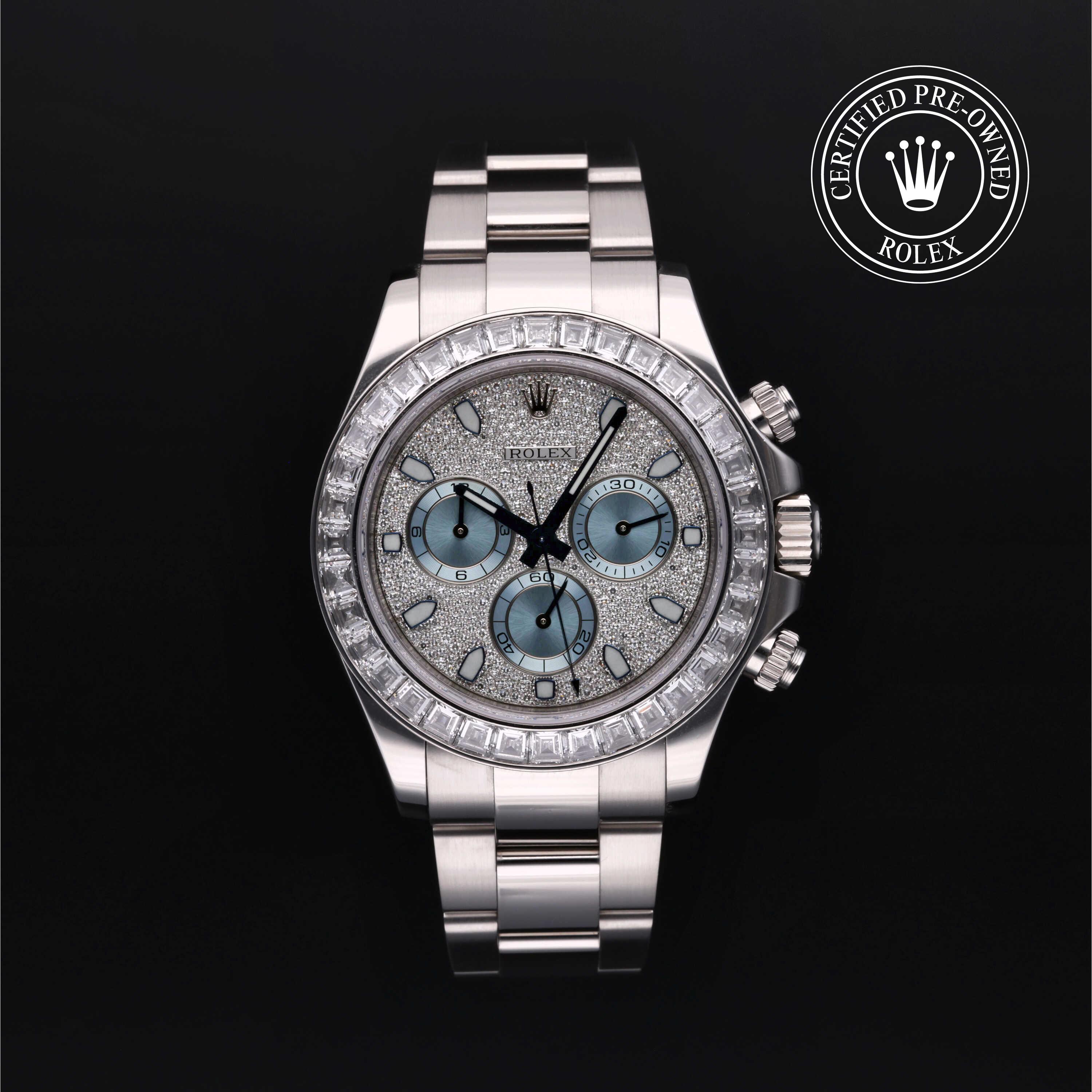 Rolex Cosmograph Daytona in Platinum M116576TBR-0004 at Heller Jewelers