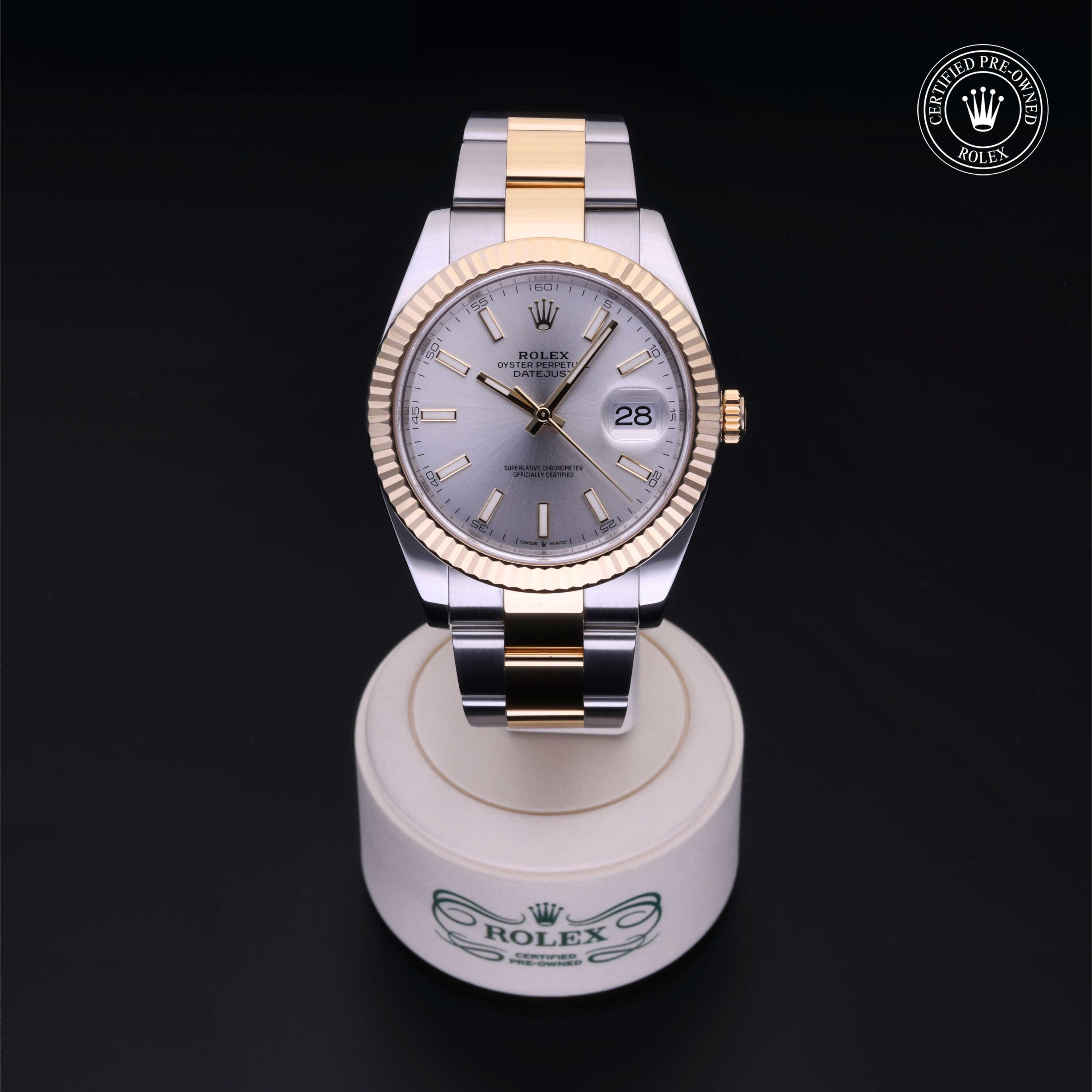 Rolex Datejust in Rolesor 18 Carat Yellow M126333-0001 at Heller Jewelers