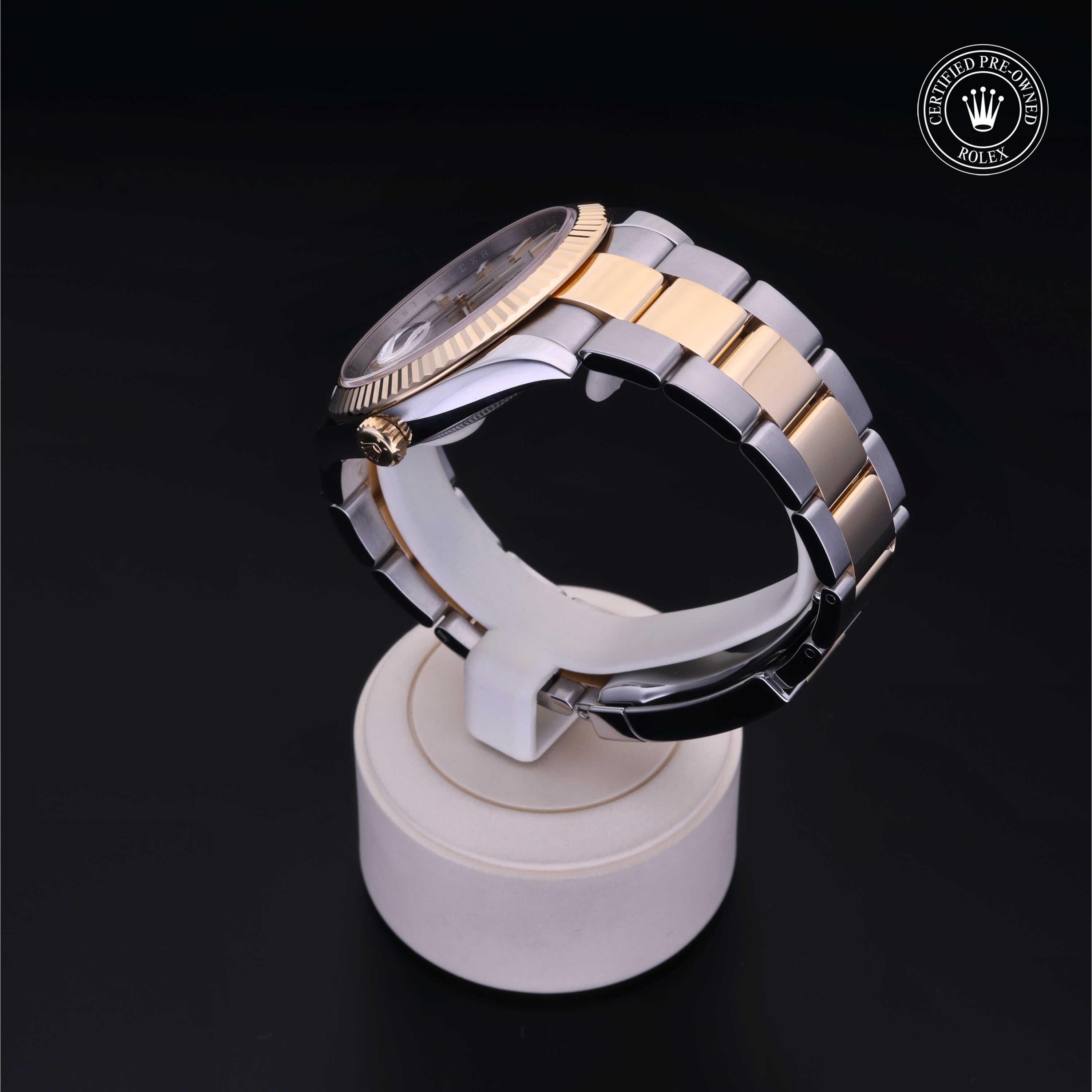 Rolex Datejust in Rolesor 18 Carat Yellow M126333-0001 at Heller Jewelers