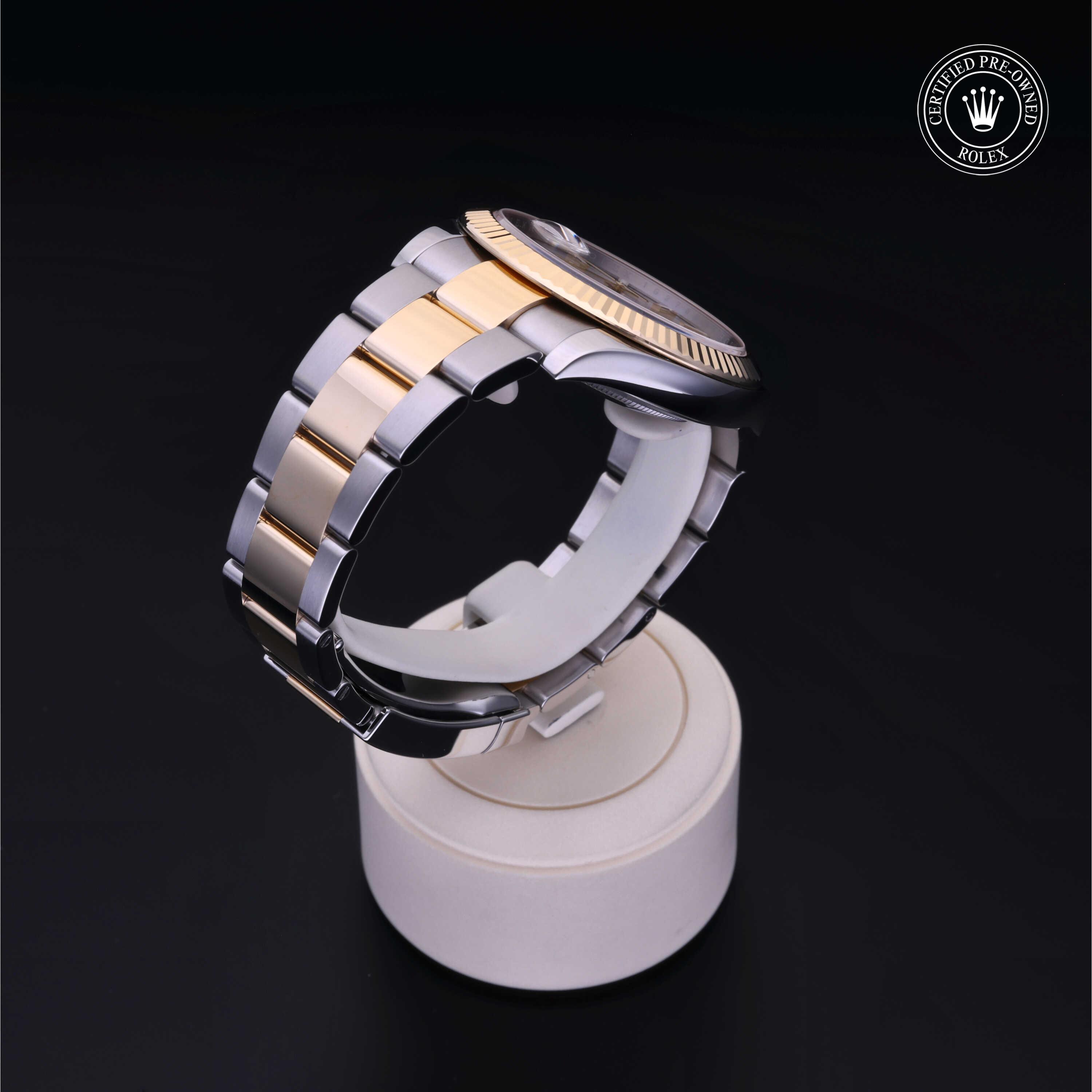 Rolex Datejust in Rolesor 18 Carat Yellow M126333-0001 at Heller Jewelers