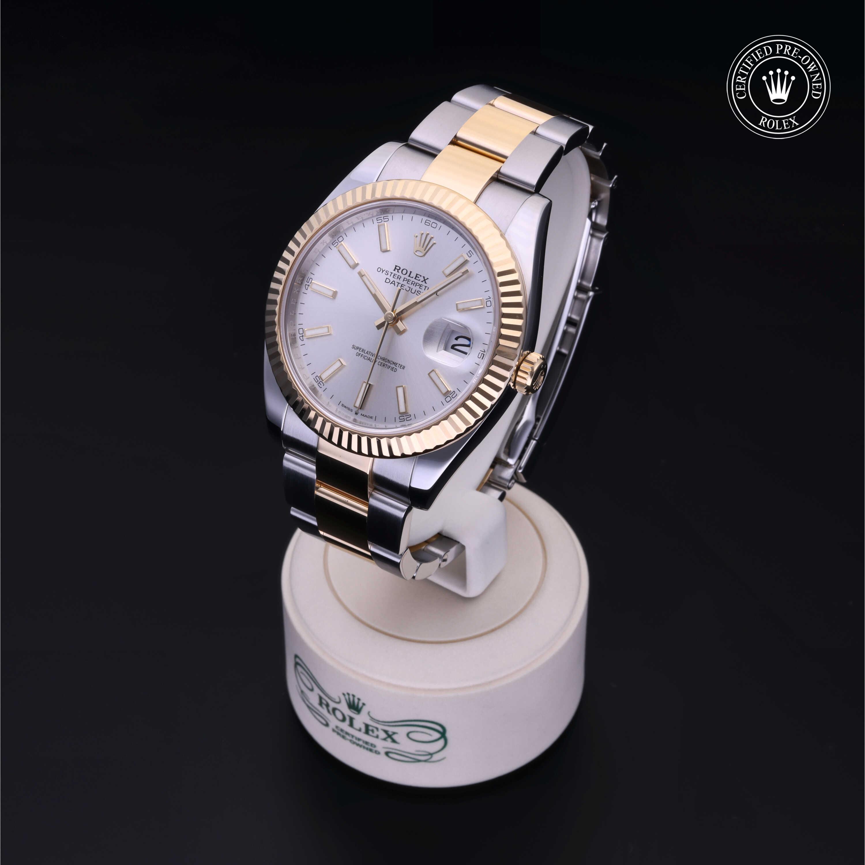 Rolex Datejust in Rolesor 18 Carat Yellow M126333-0001 at Heller Jewelers