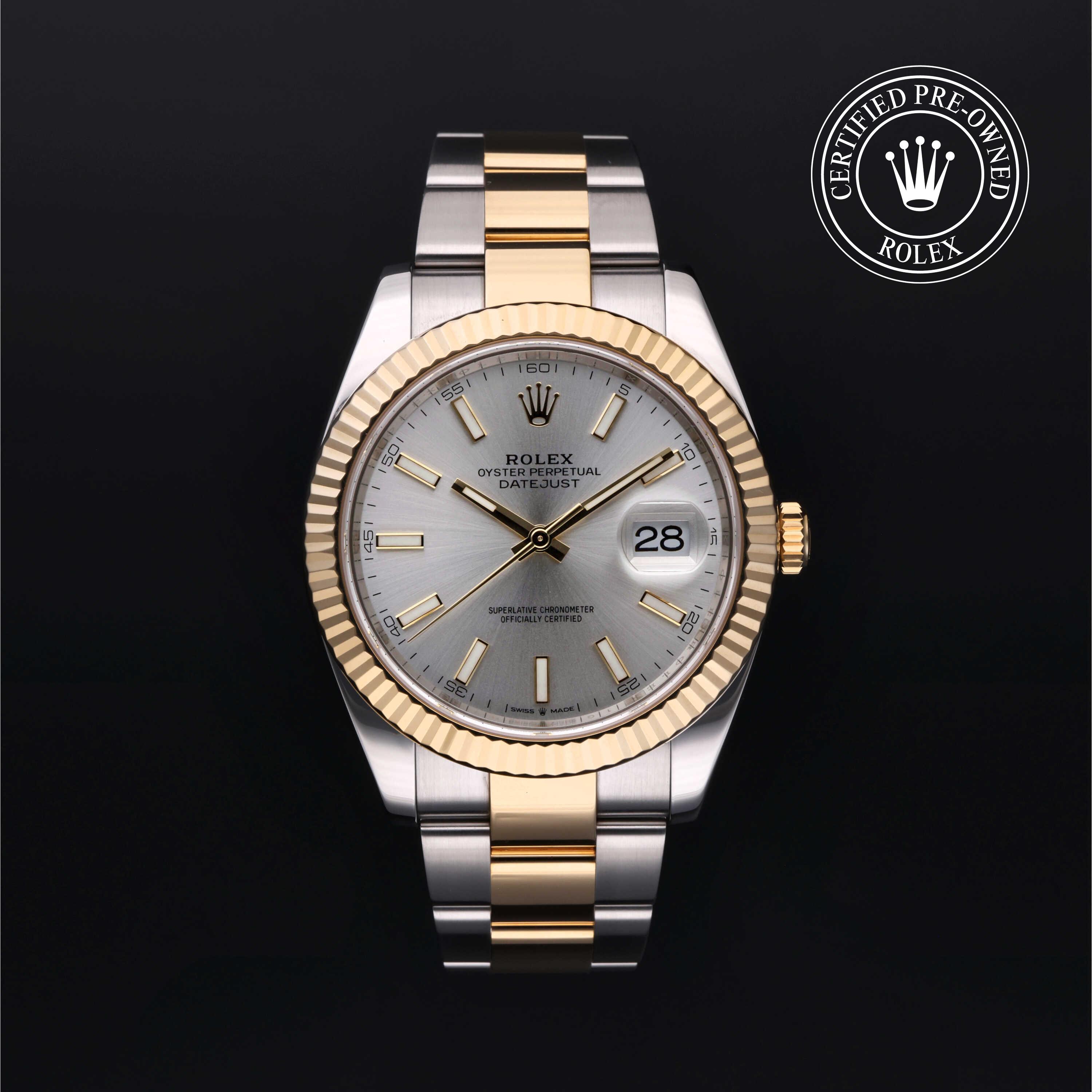 Rolex Datejust in Rolesor 18 Carat Yellow M126333-0001 at Heller Jewelers