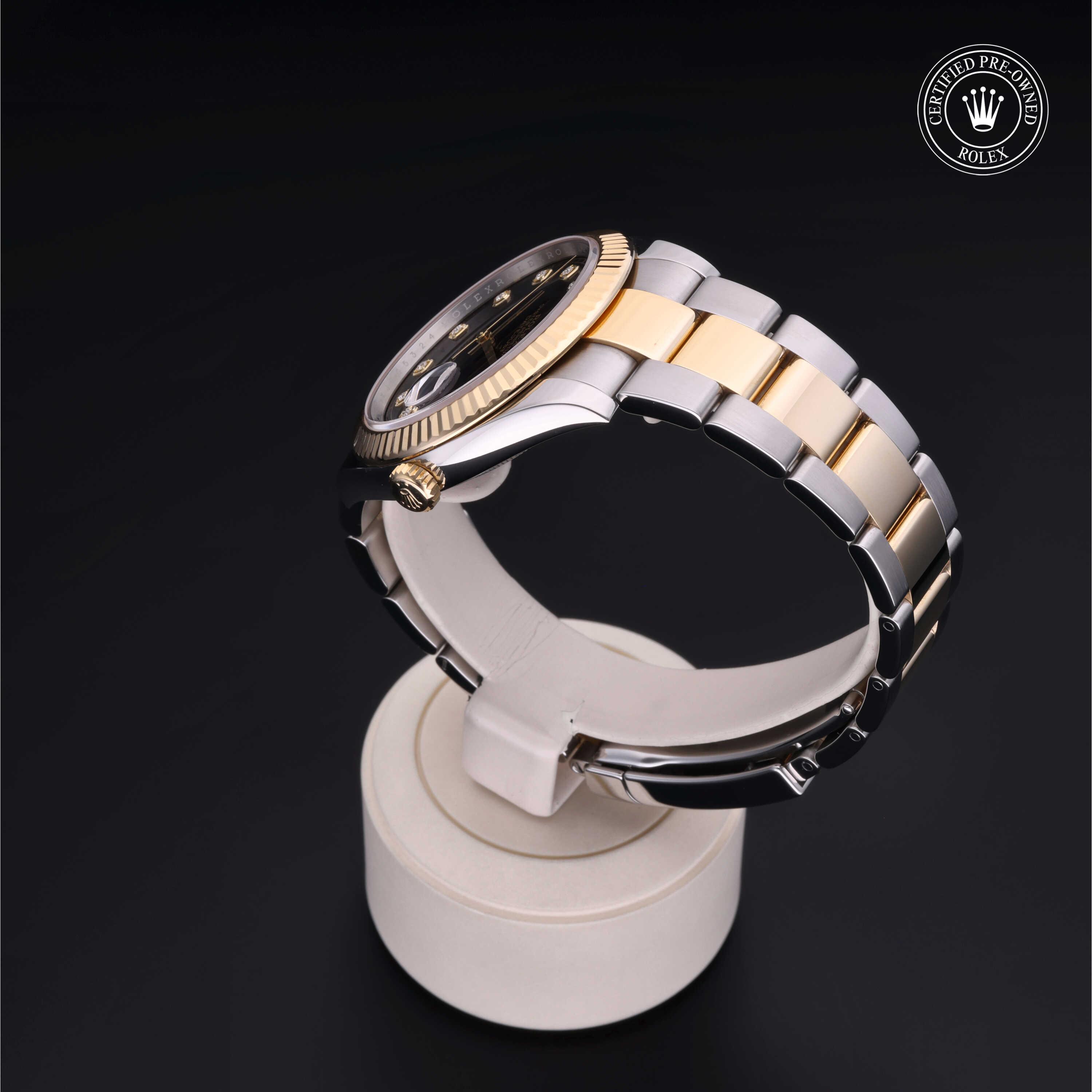 Rolex Datejust in Rolesor 18 Carat Yellow M126333-0005 at Heller Jewelers