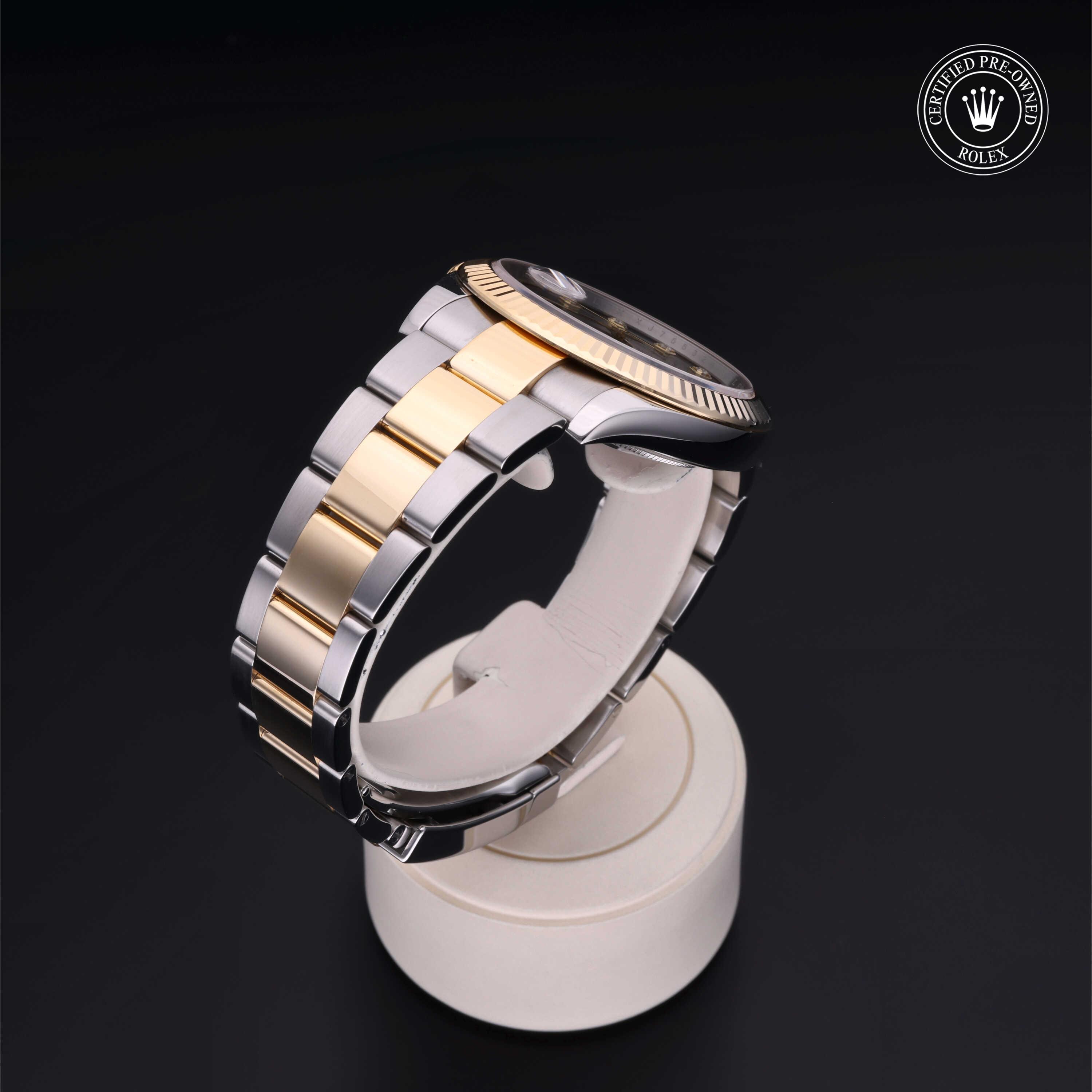 Rolex Datejust in Rolesor 18 Carat Yellow M126333-0005 at Heller Jewelers