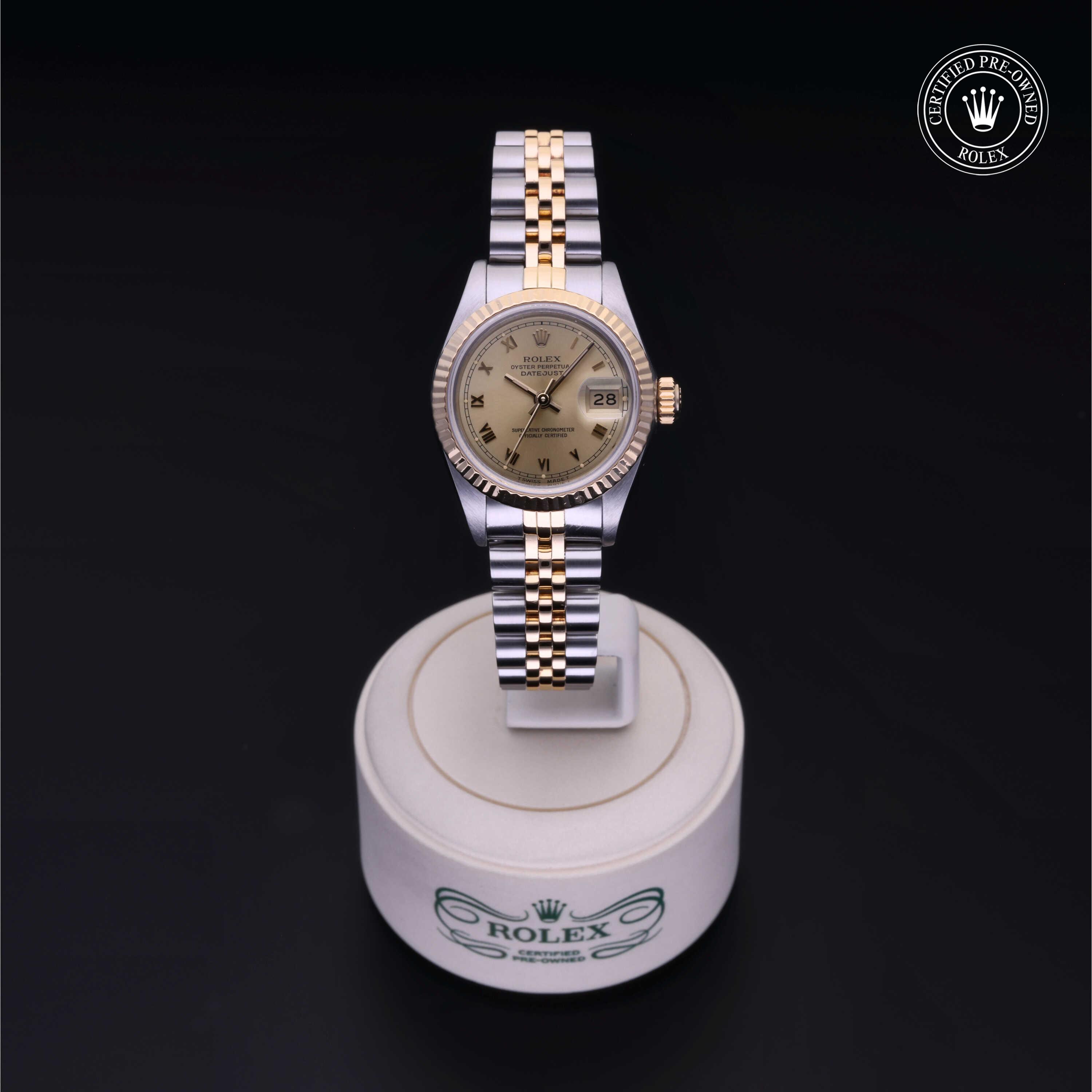 Rolex Lady-Datejust in Rolesor 18 Carat Yellow  at Heller Jewelers