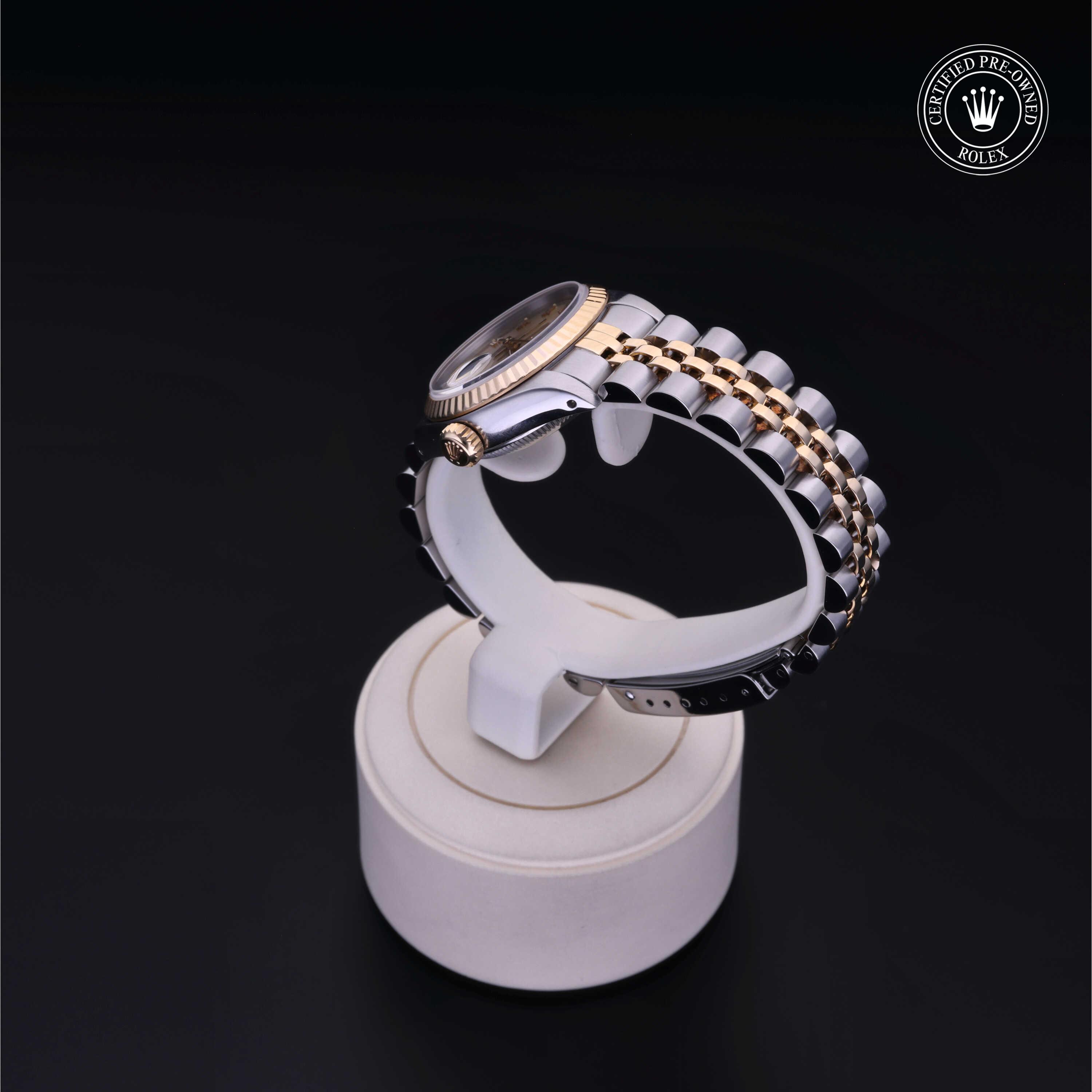 Rolex Lady-Datejust in Rolesor 18 Carat Yellow  at Heller Jewelers