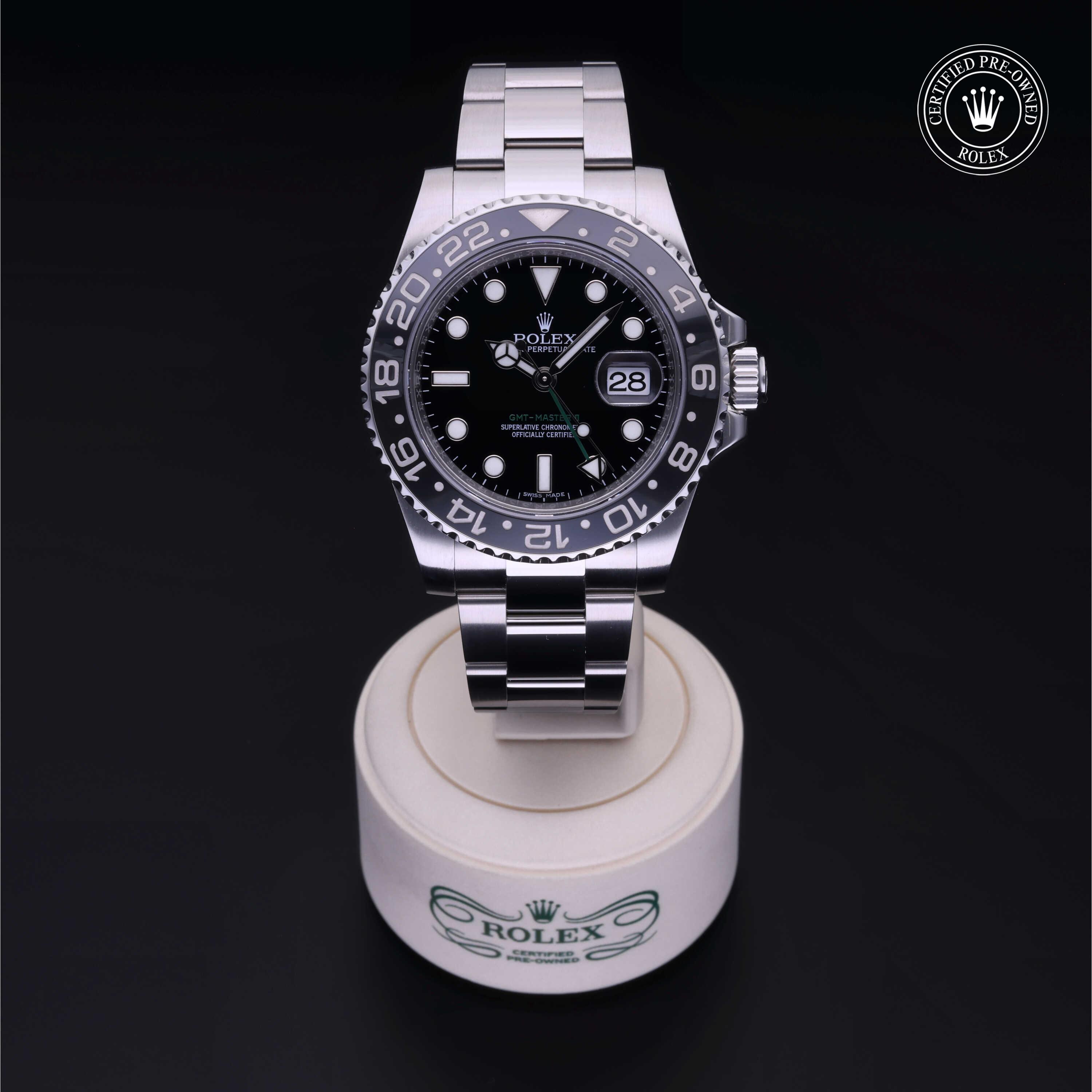 Rolex GMT-Master II in Steel M116710LN-0001 at Heller Jewelers
