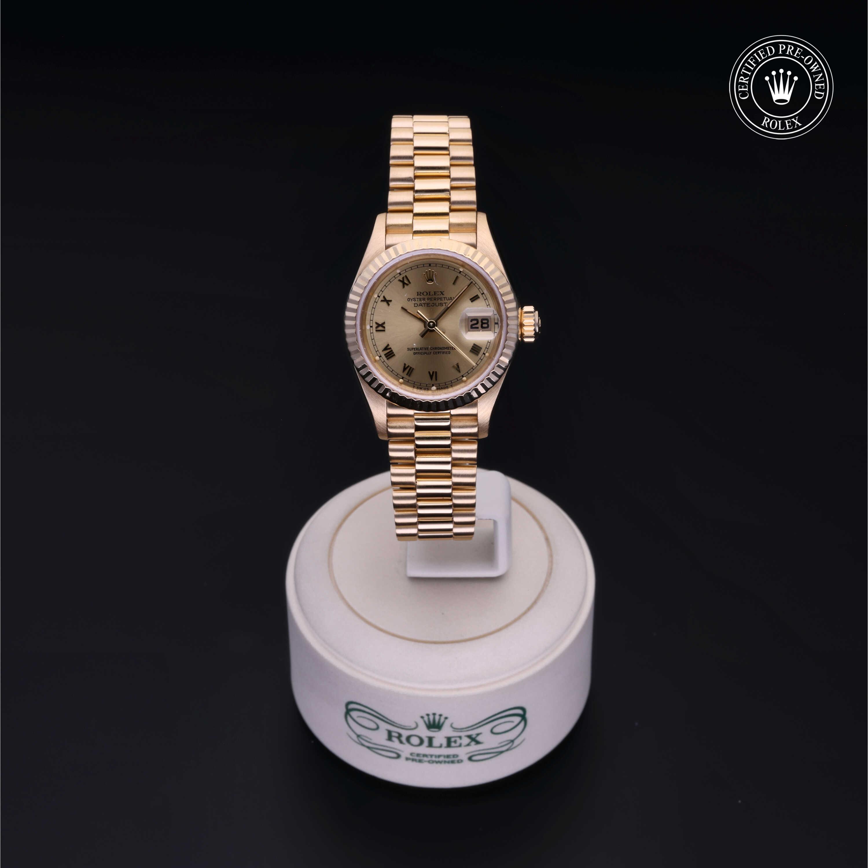 Rolex Lady-Datejust in Gold 18 Carat Yellow  at Heller Jewelers
