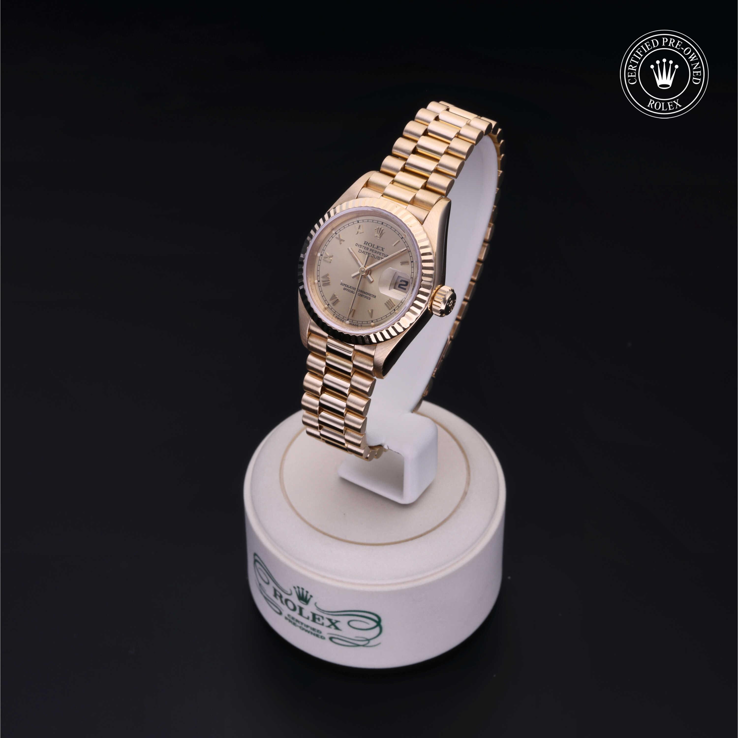 Rolex Lady-Datejust in Gold 18 Carat Yellow  at Heller Jewelers
