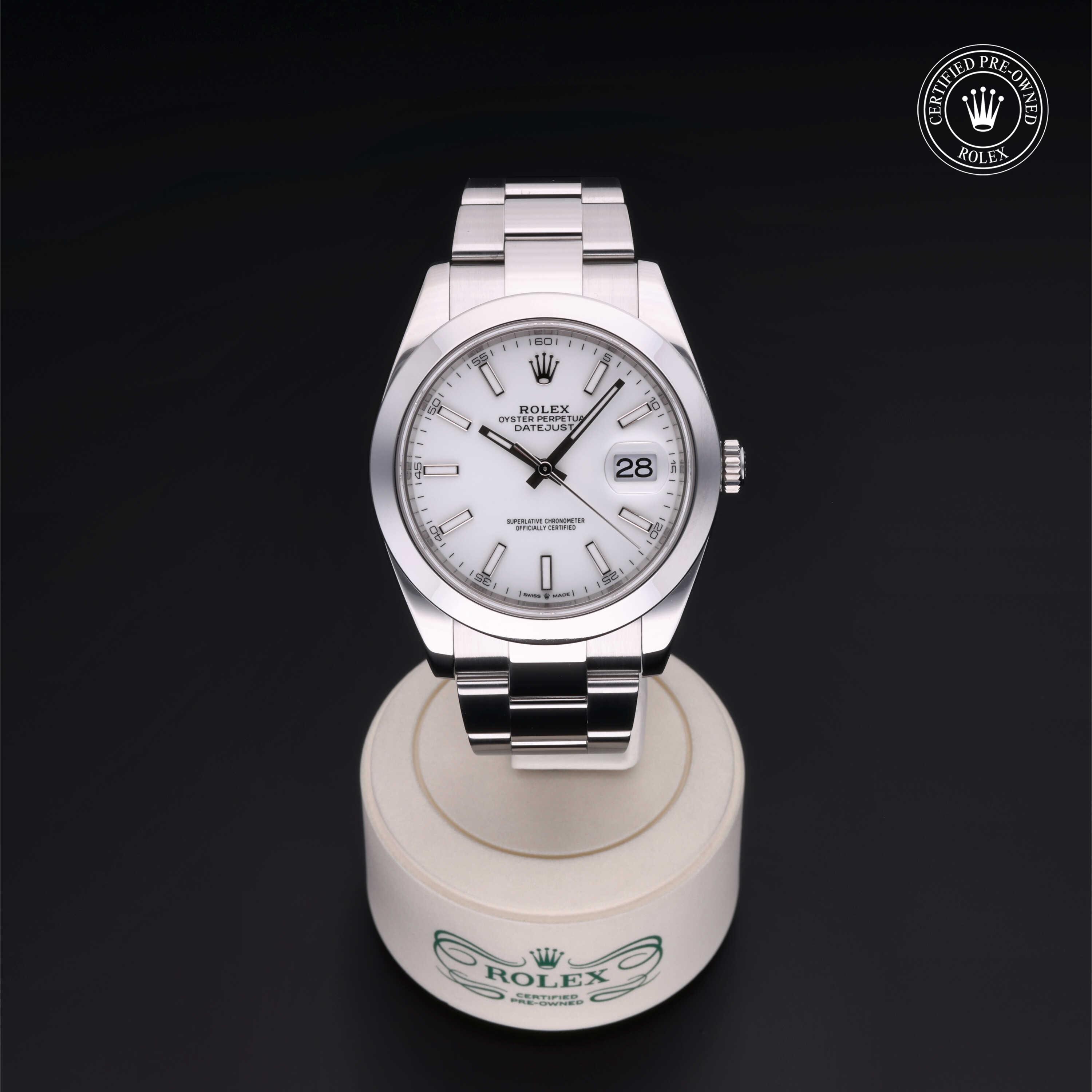 Rolex Datejust in Steel M126300-0005 at Heller Jewelers