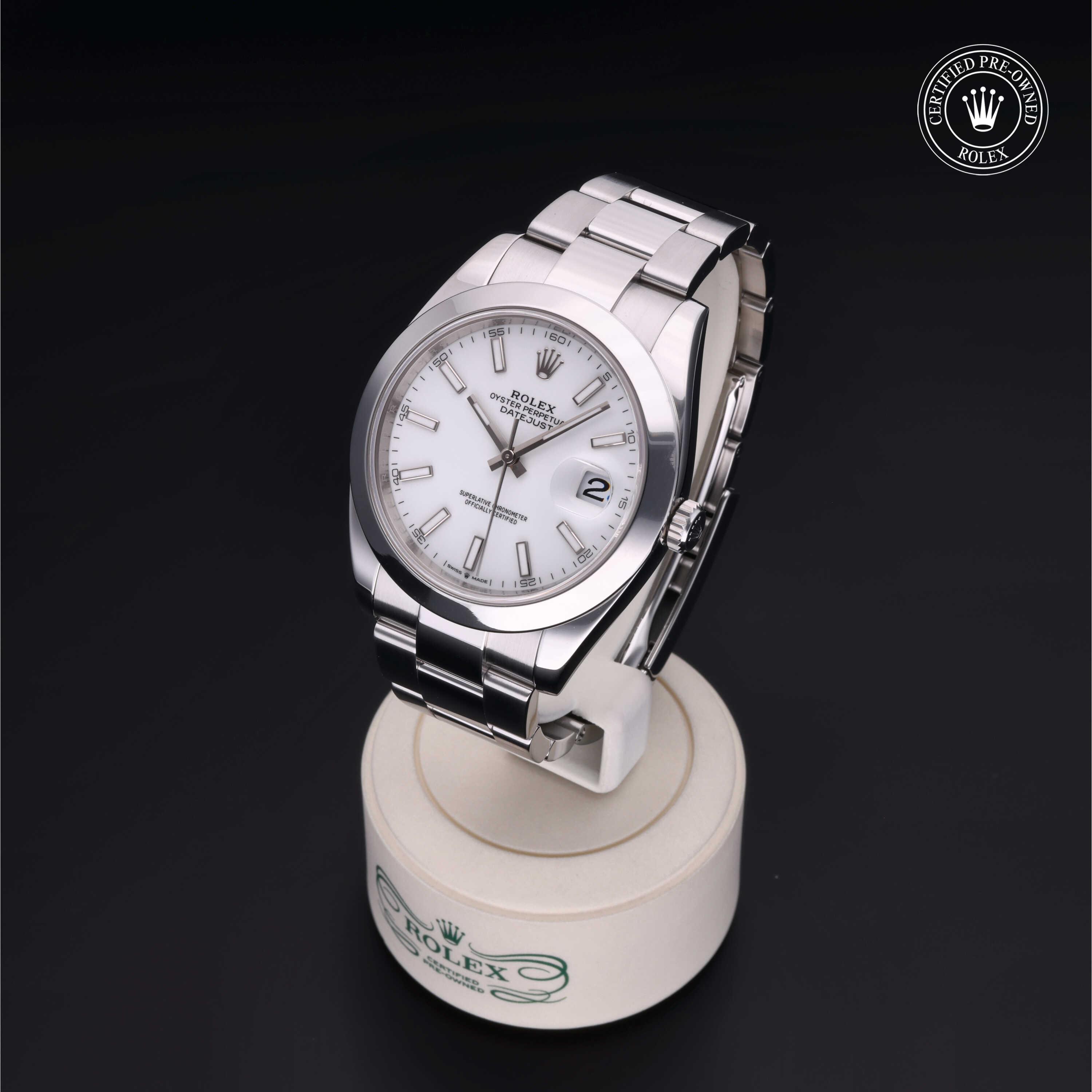 Rolex Datejust in Steel M126300-0005 at Heller Jewelers