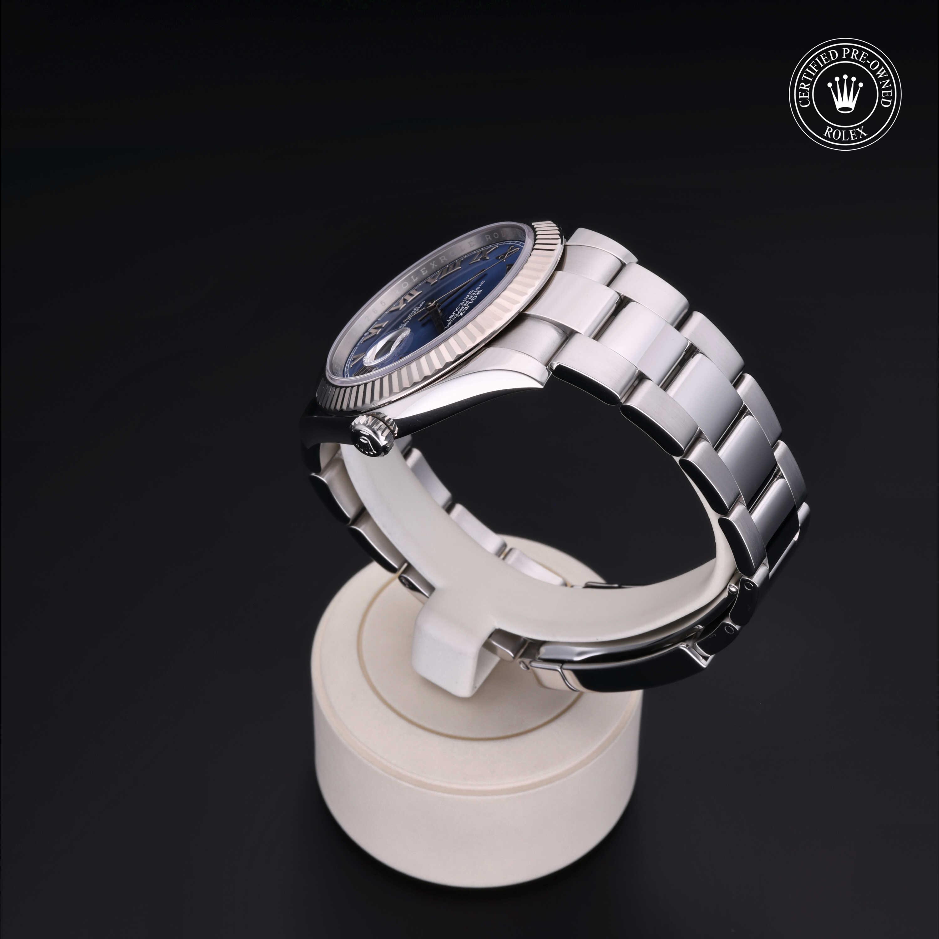 Rolex Datejust in Rolesor 18 Carat White M126334-0005 at Heller Jewelers