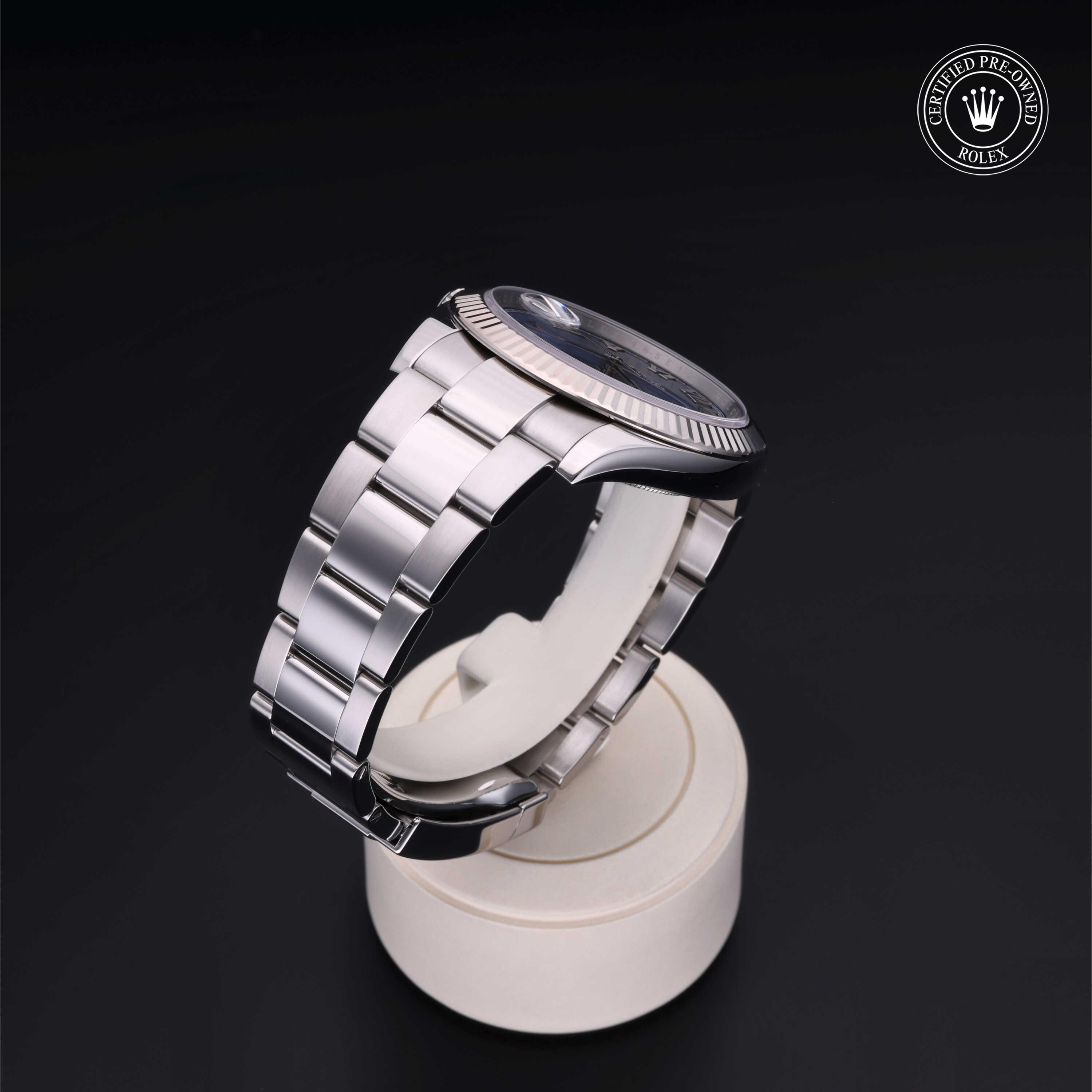 Rolex Datejust in Rolesor 18 Carat White M126334-0005 at Heller Jewelers