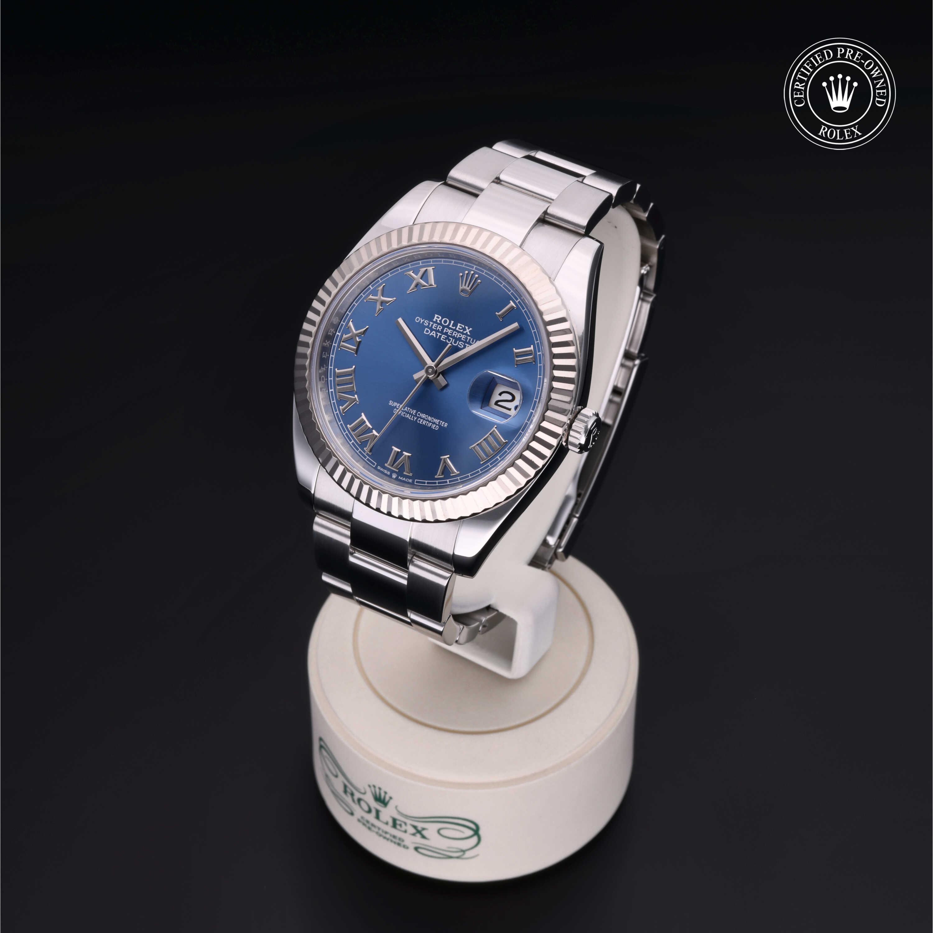 Rolex Datejust in Rolesor 18 Carat White M126334-0005 at Heller Jewelers