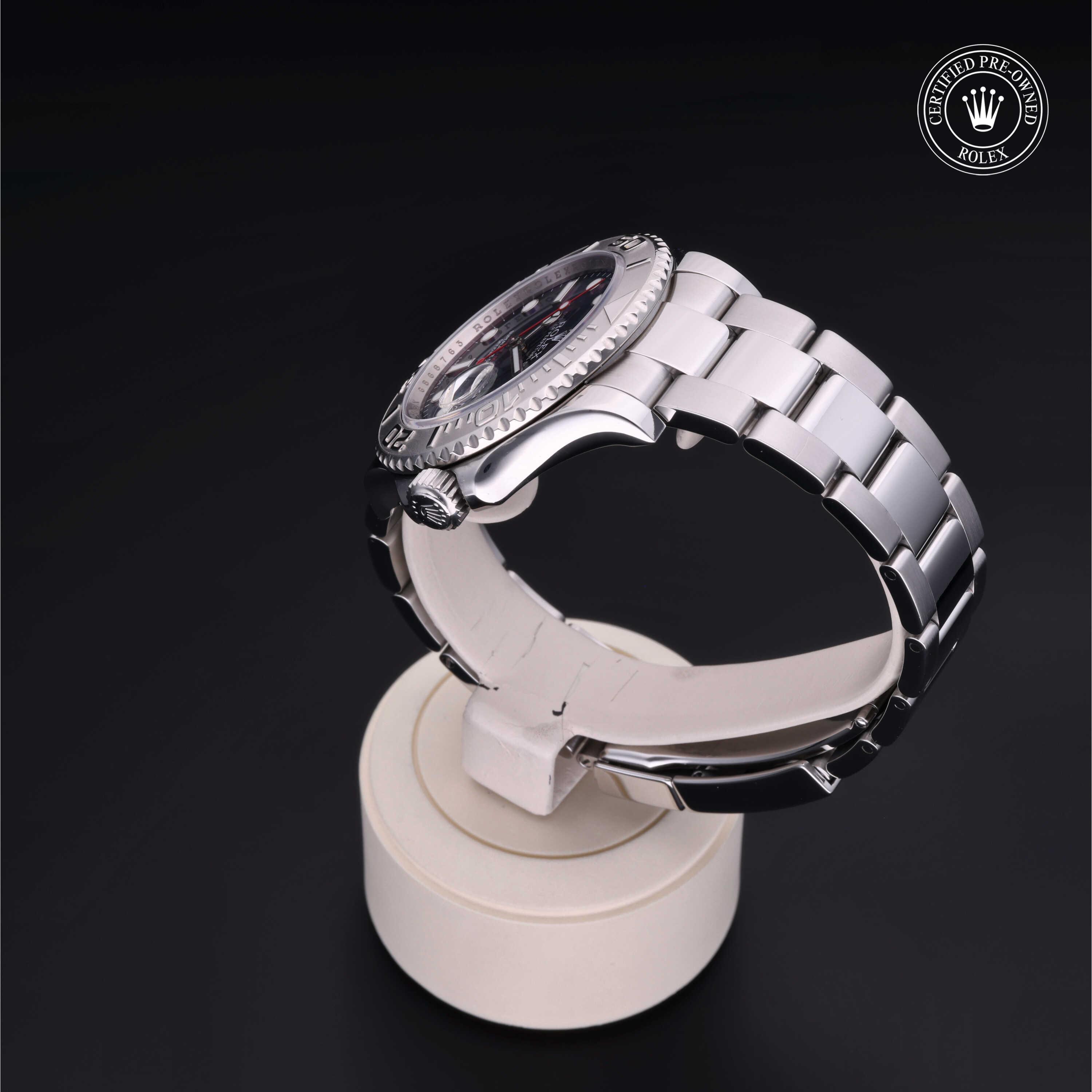 Rolex Yacht-Master in Rolesium Platinum M116622-0001 at Heller Jewelers