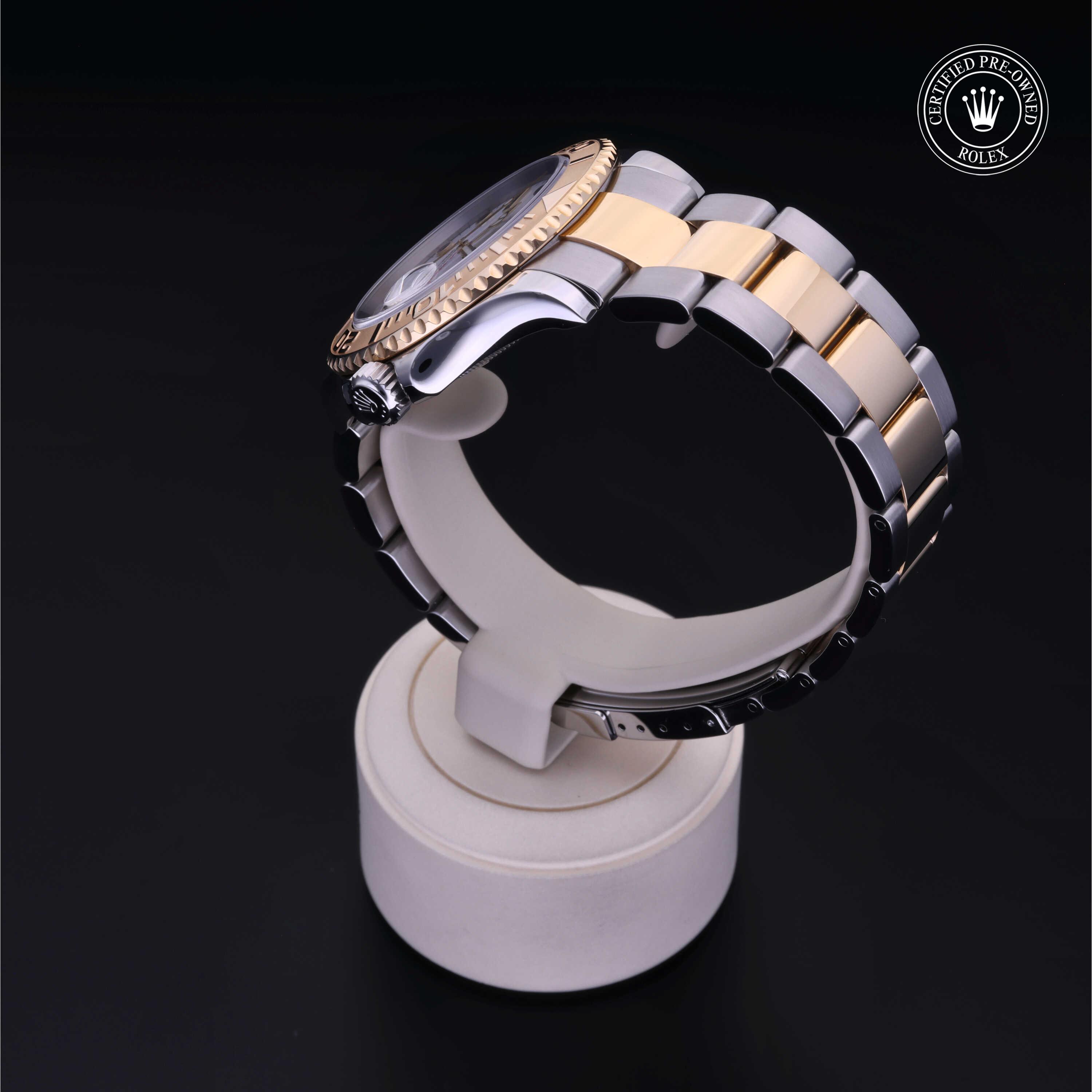 Rolex Yacht-Master in Rolesor 18 Carat Yellow M16623-0006 at Heller Jewelers