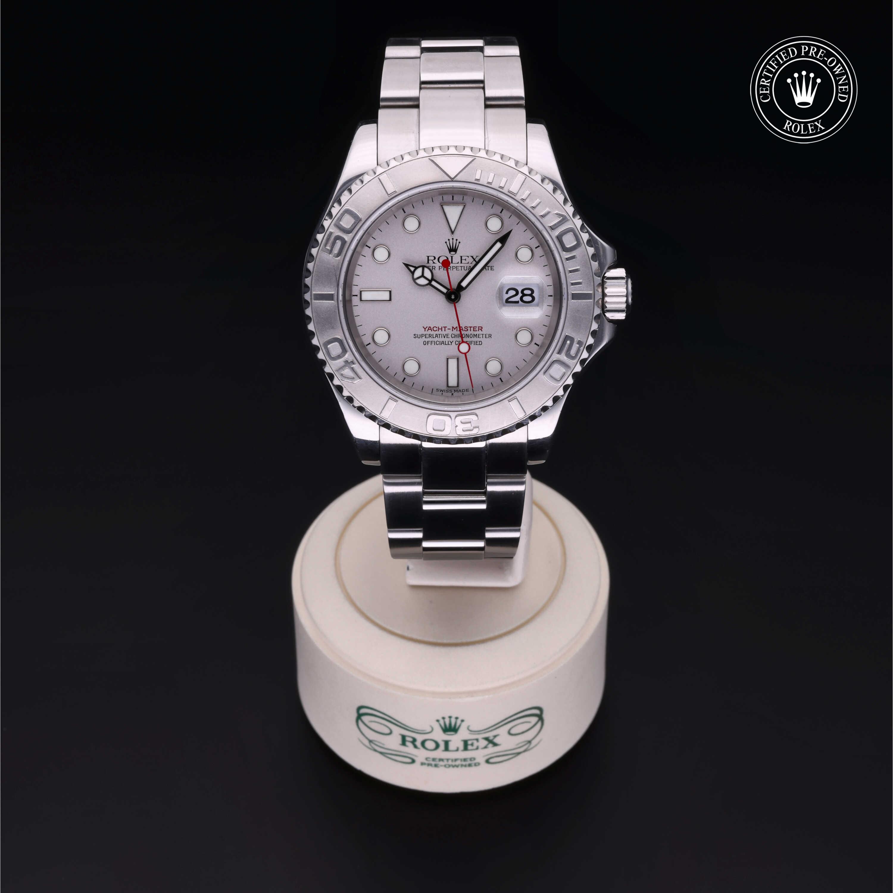 Rolex Yacht-Master in Rolesium Platinum M16622-0004 at Heller Jewelers