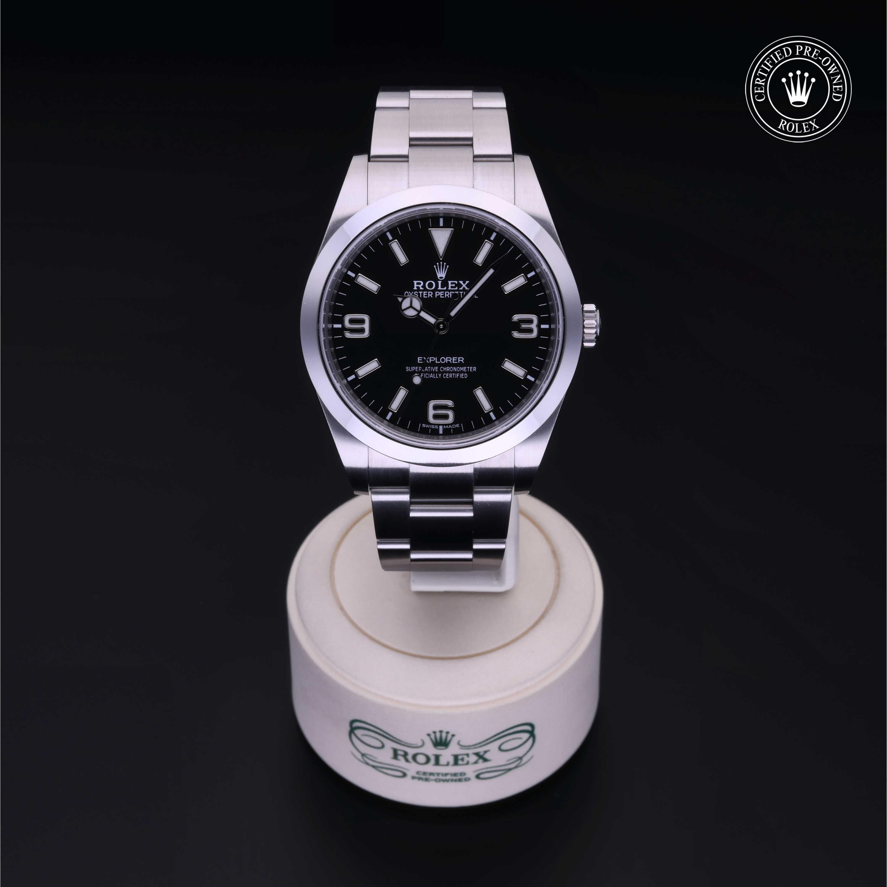 Rolex Explorer in Steel M214270-0003 at Heller Jewelers