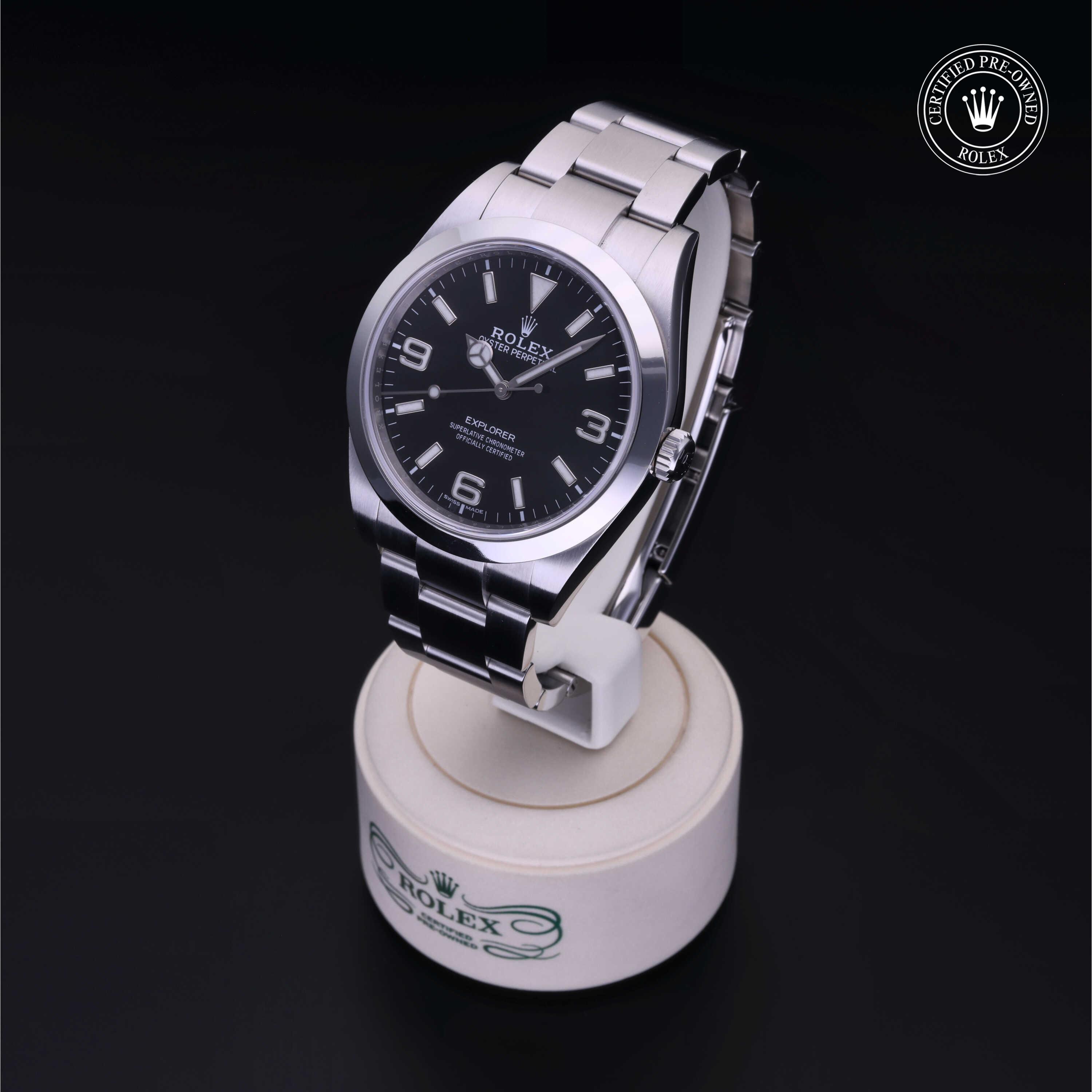 Rolex Explorer in Steel M214270-0003 at Heller Jewelers