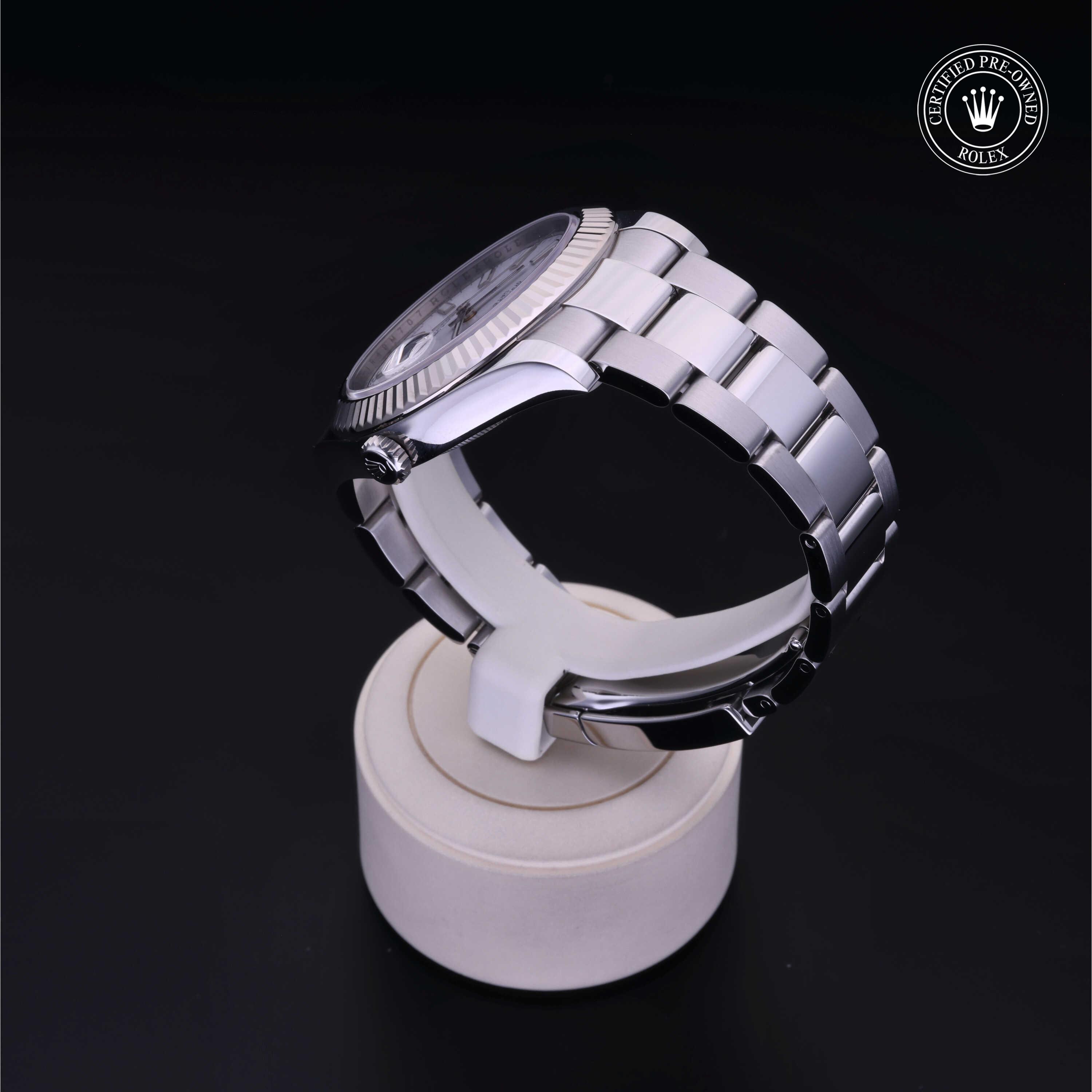 Rolex Datejust II in Rolesor 18 Carat White M116334-0006 at Heller Jewelers