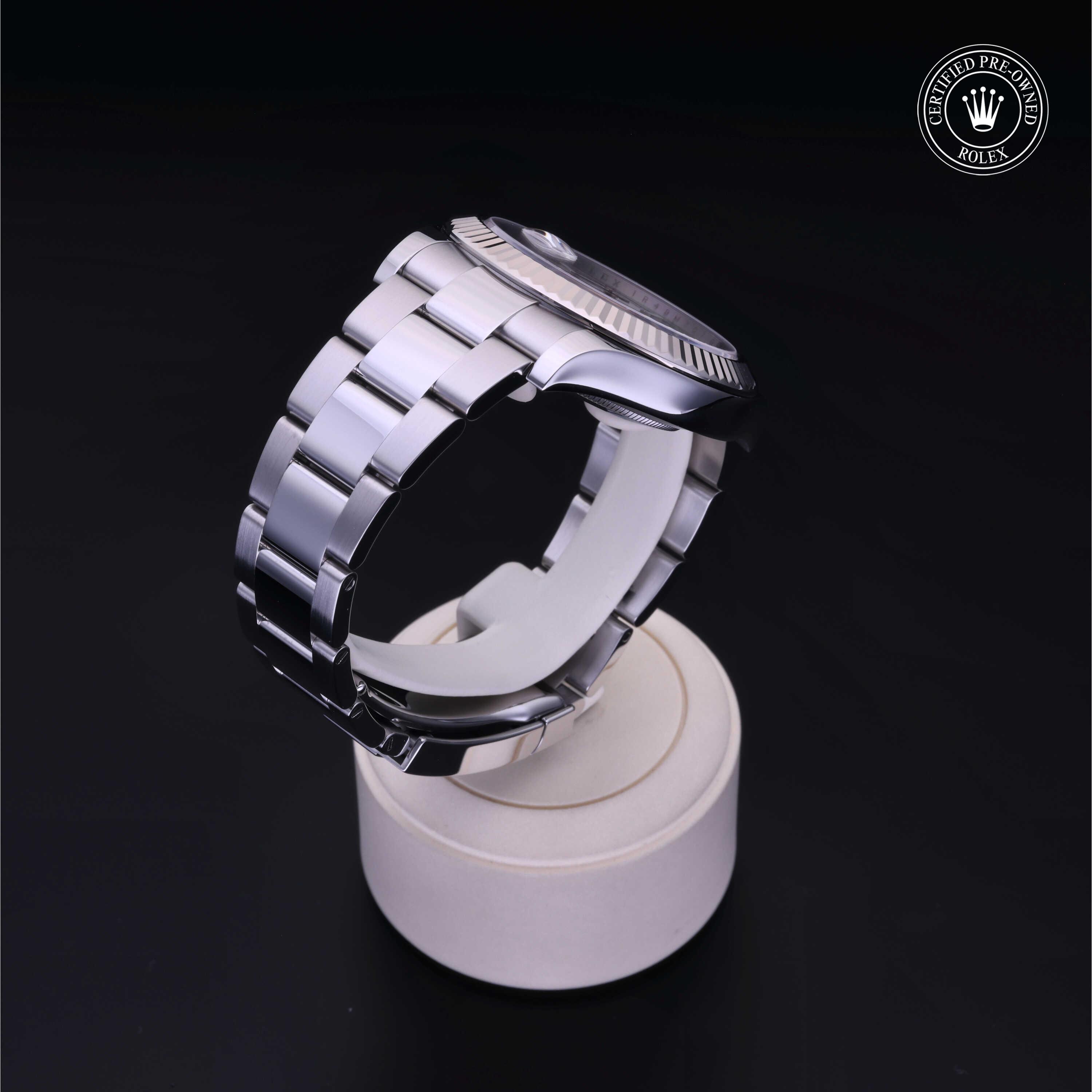 Rolex Datejust II in Rolesor 18 Carat White M116334-0006 at Heller Jewelers