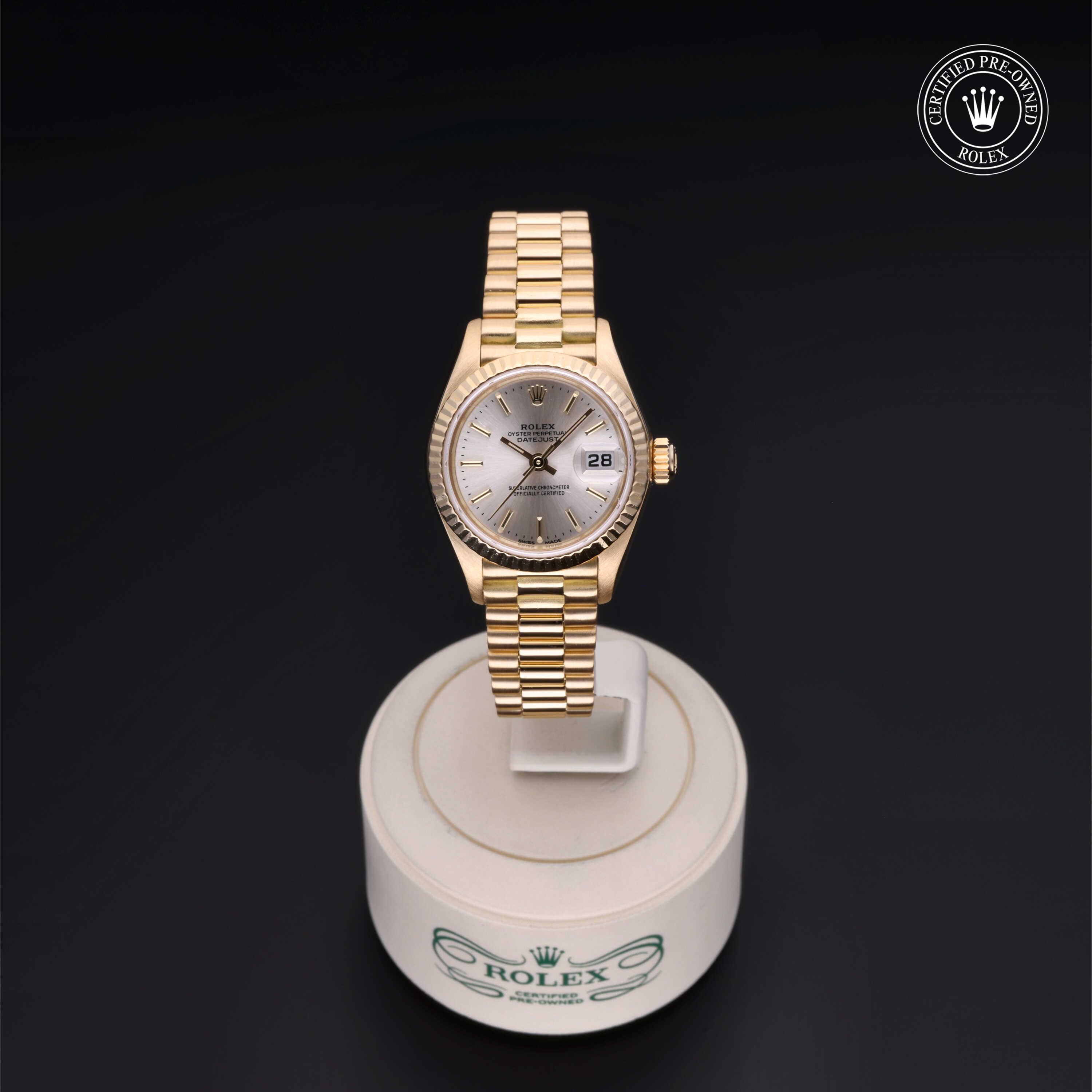 Rolex Lady-Datejust in Gold 18 Carat Yellow  at Heller Jewelers