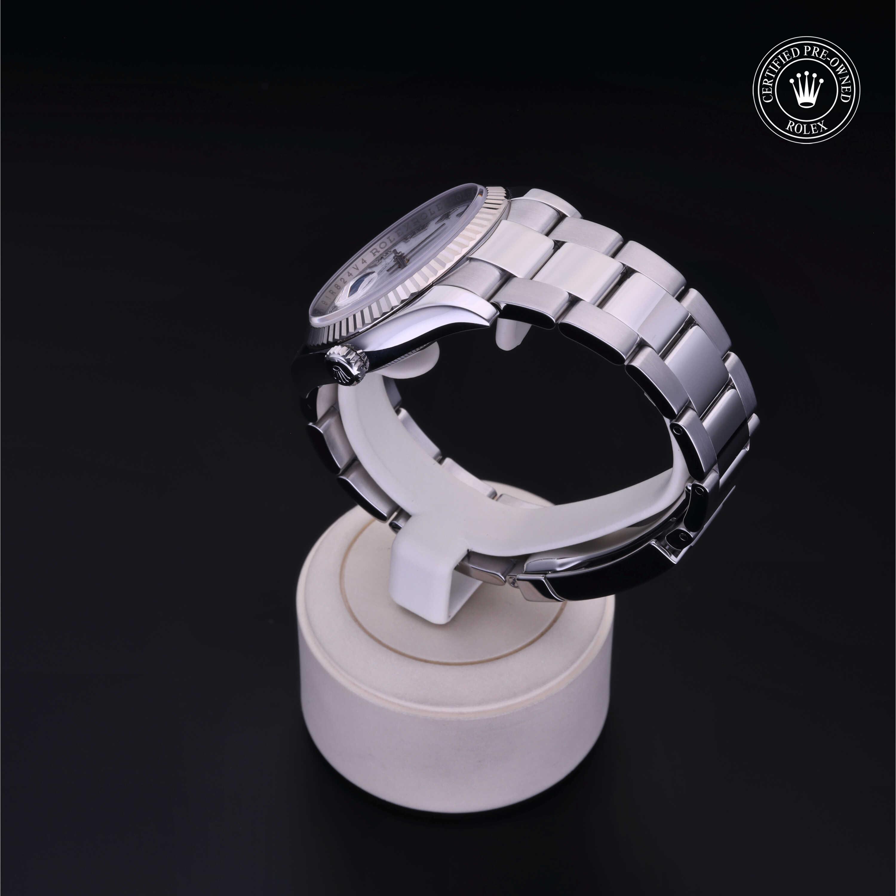 Rolex Datejust in Rolesor 18 Carat White M116234-0090 at Heller Jewelers
