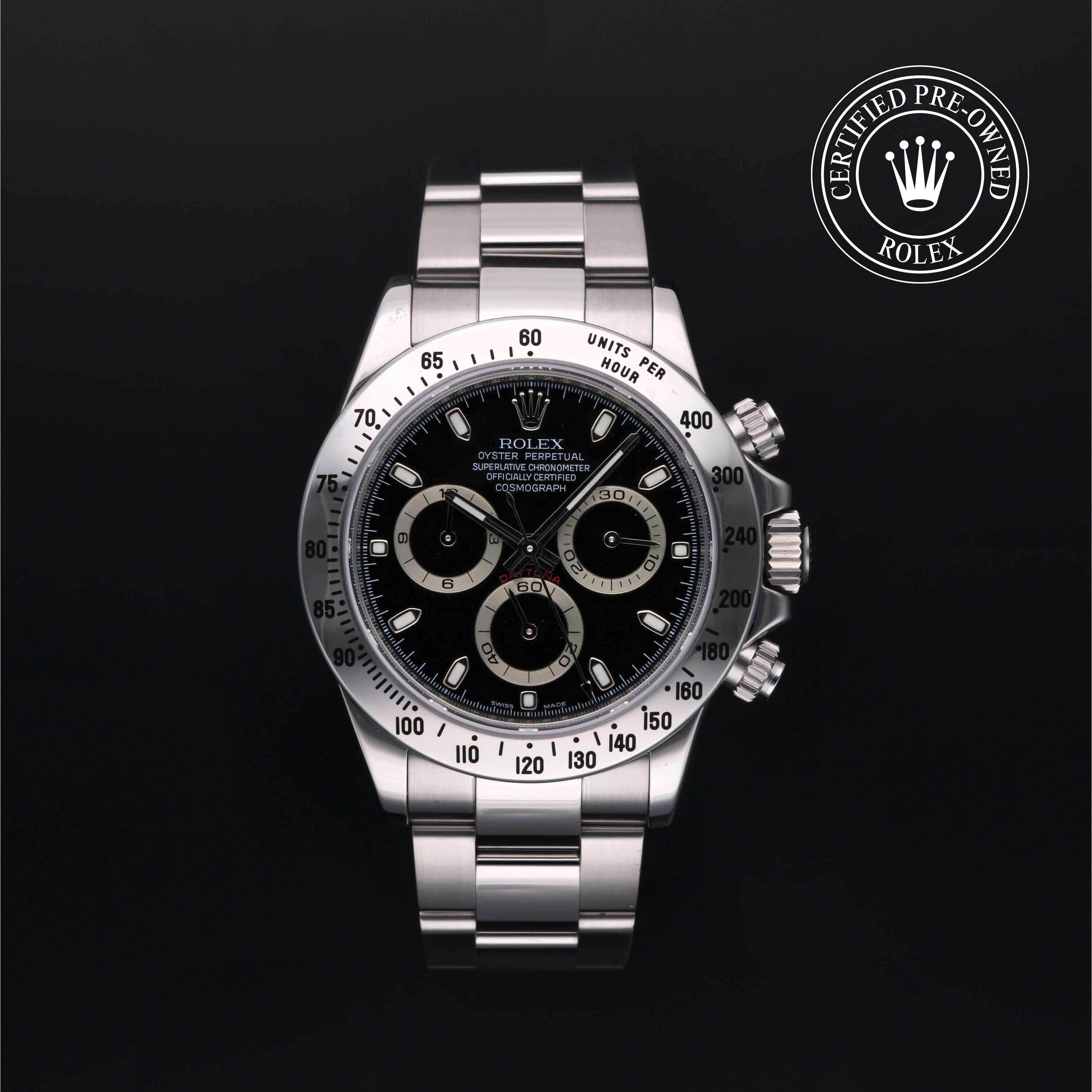 Rolex Cosmograph Daytona in Steel M116520-0015 at Heller Jewelers