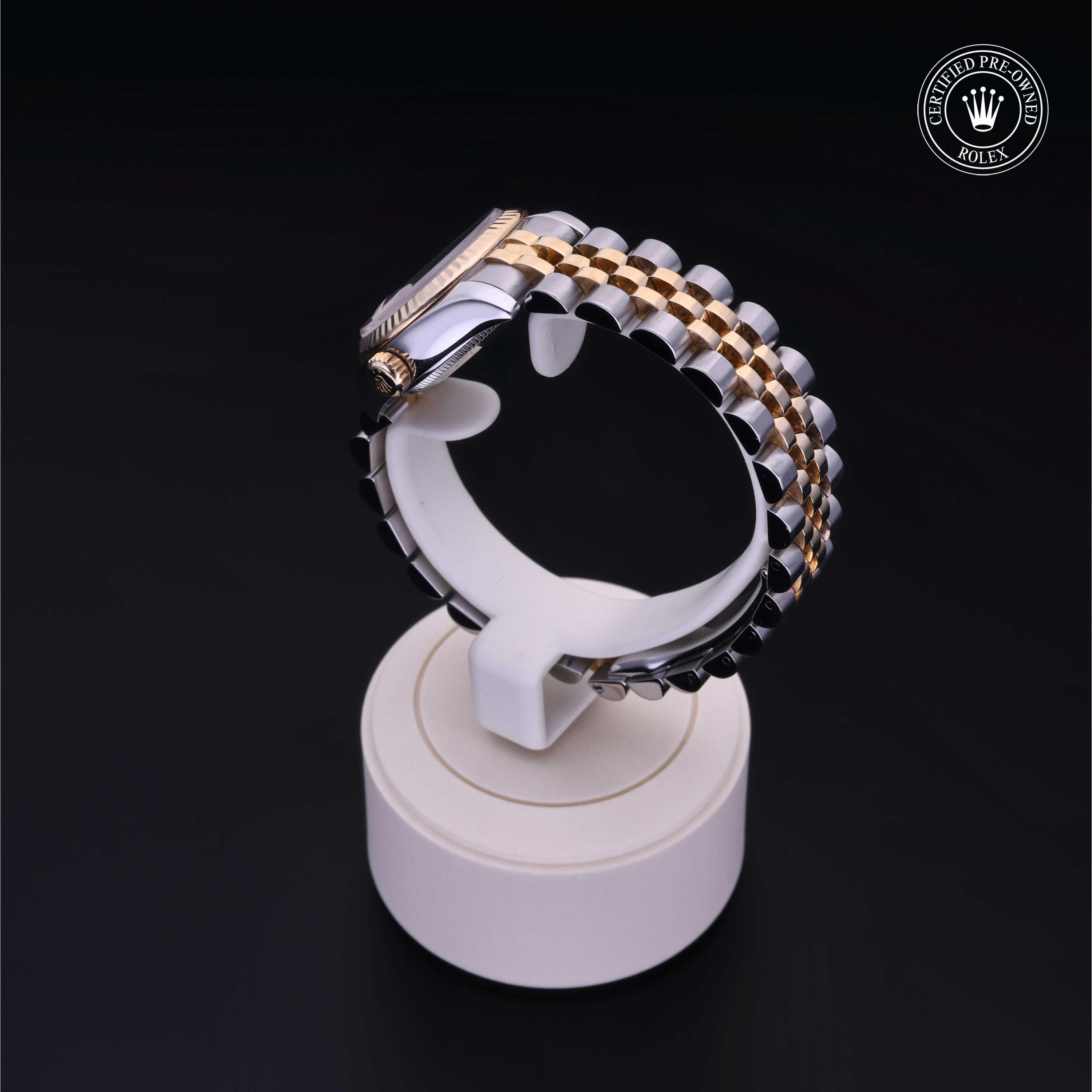 Rolex Lady-Datejust in Rolesor 18 Carat Yellow M179173-0118 at Heller Jewelers