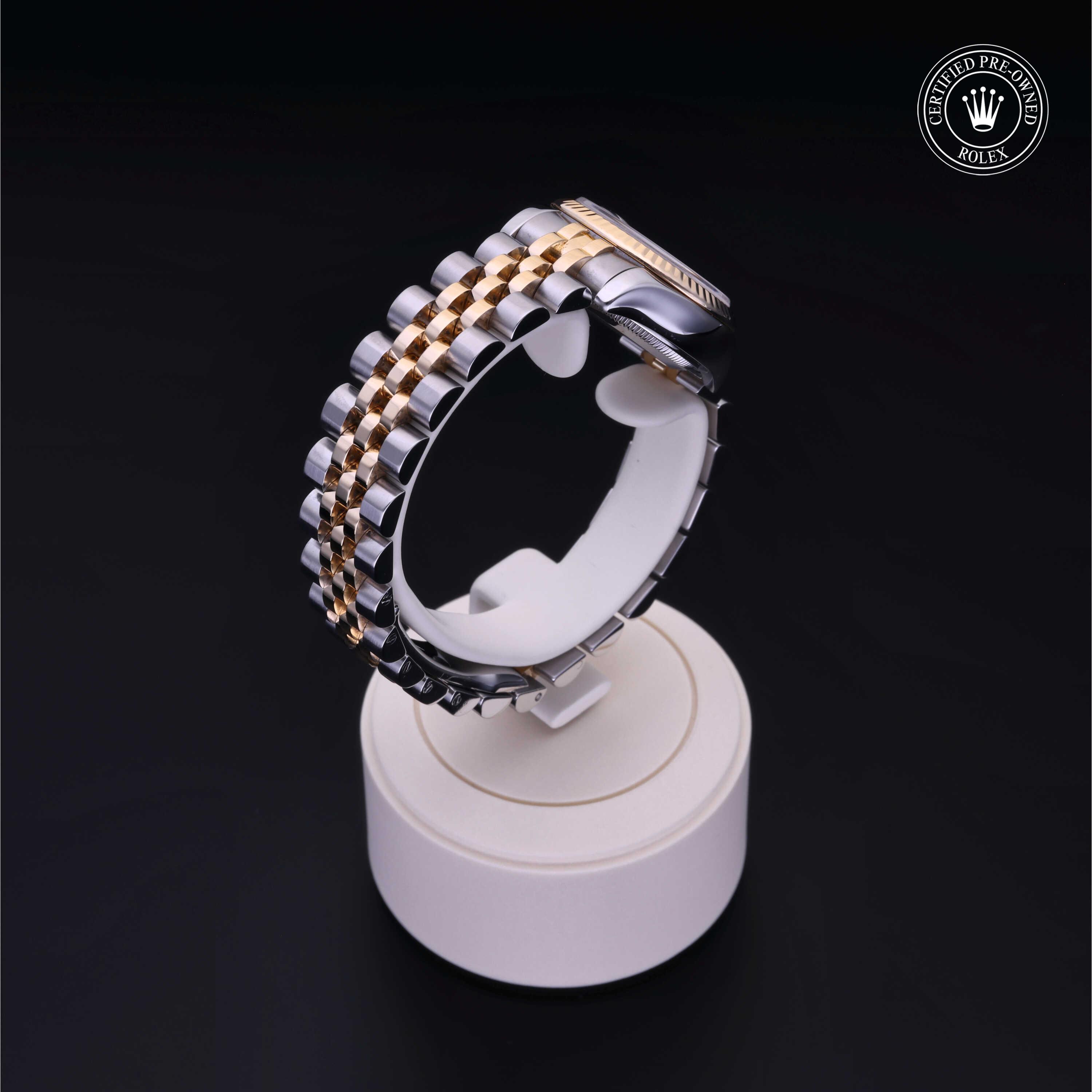 Rolex Lady-Datejust in Rolesor 18 Carat Yellow M179173-0118 at Heller Jewelers