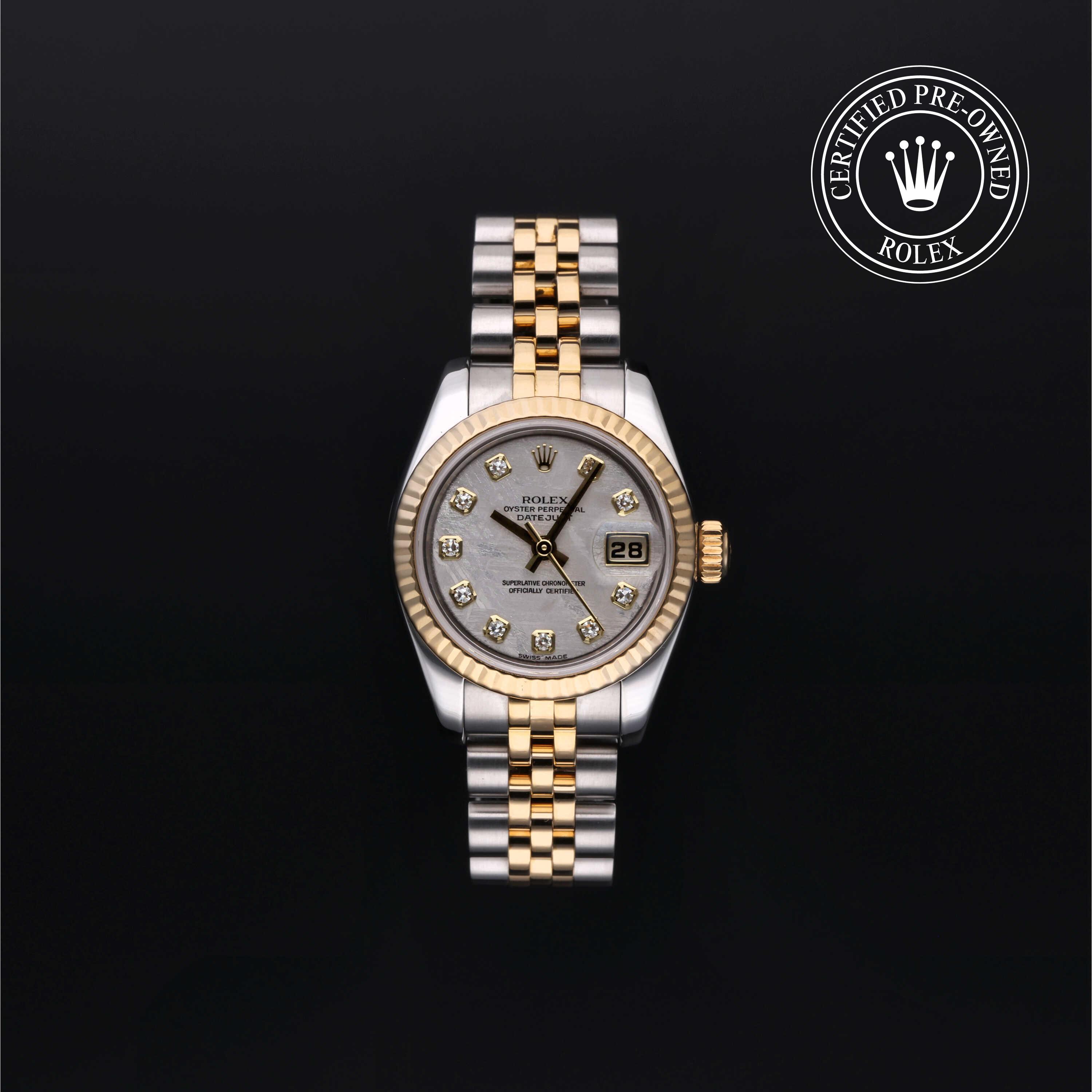 Rolex Lady-Datejust in Rolesor 18 Carat Yellow M179173-0118 at Heller Jewelers