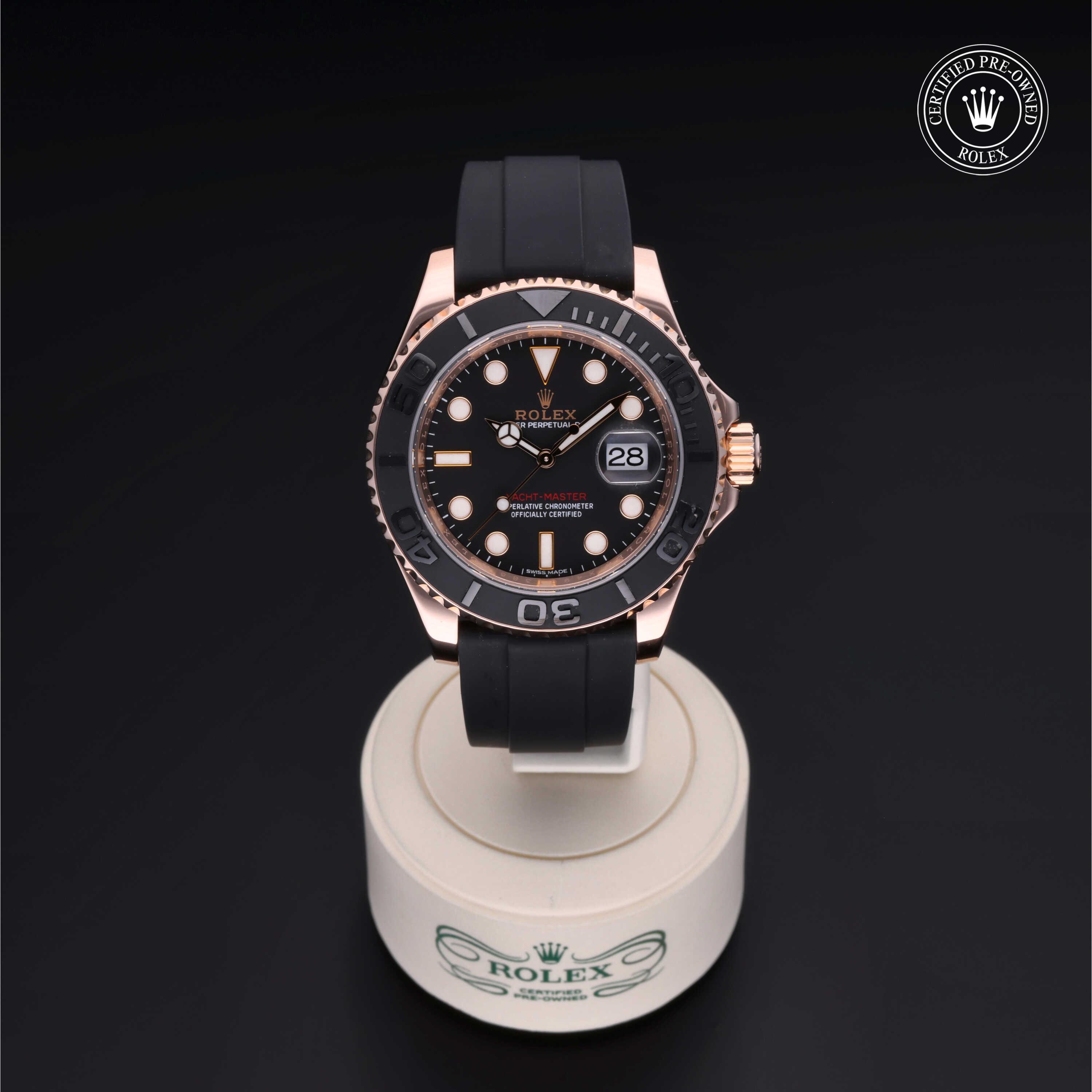 Rolex Yacht-Master in Gold 18 Carat Red M116655-0002 at Heller Jewelers