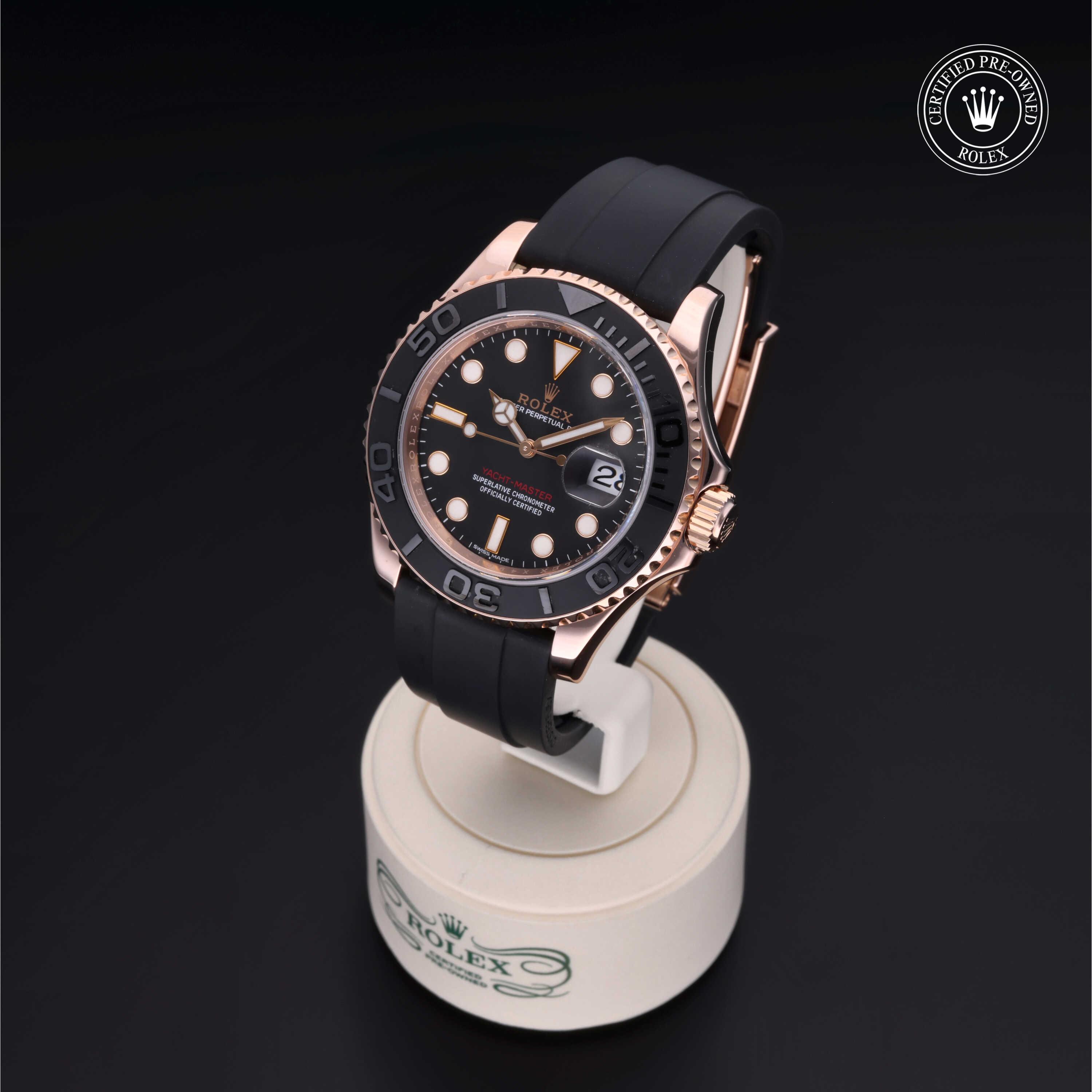 Rolex Yacht-Master in Gold 18 Carat Red M116655-0002 at Heller Jewelers