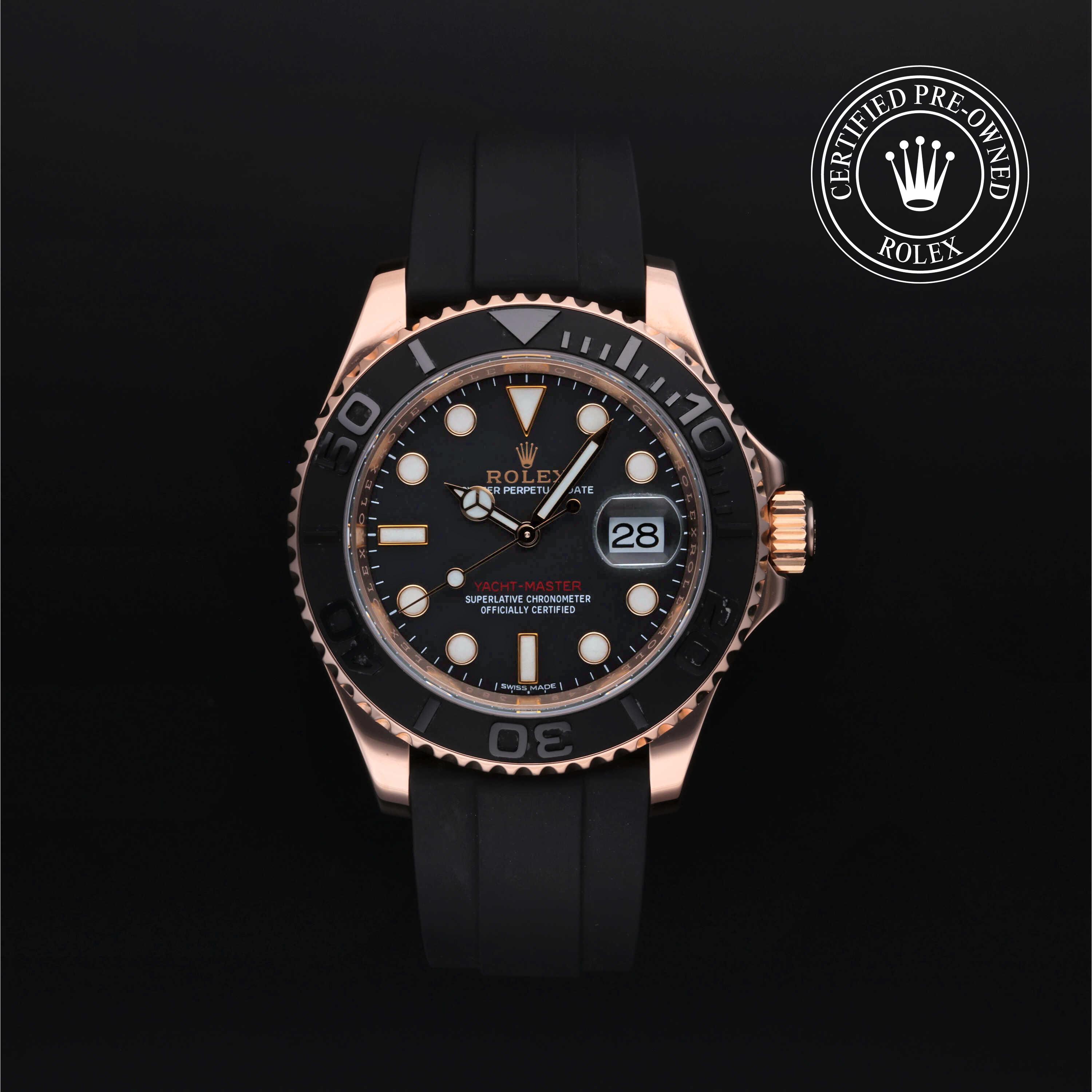 Rolex Yacht-Master in Gold 18 Carat Red M116655-0002 at Heller Jewelers