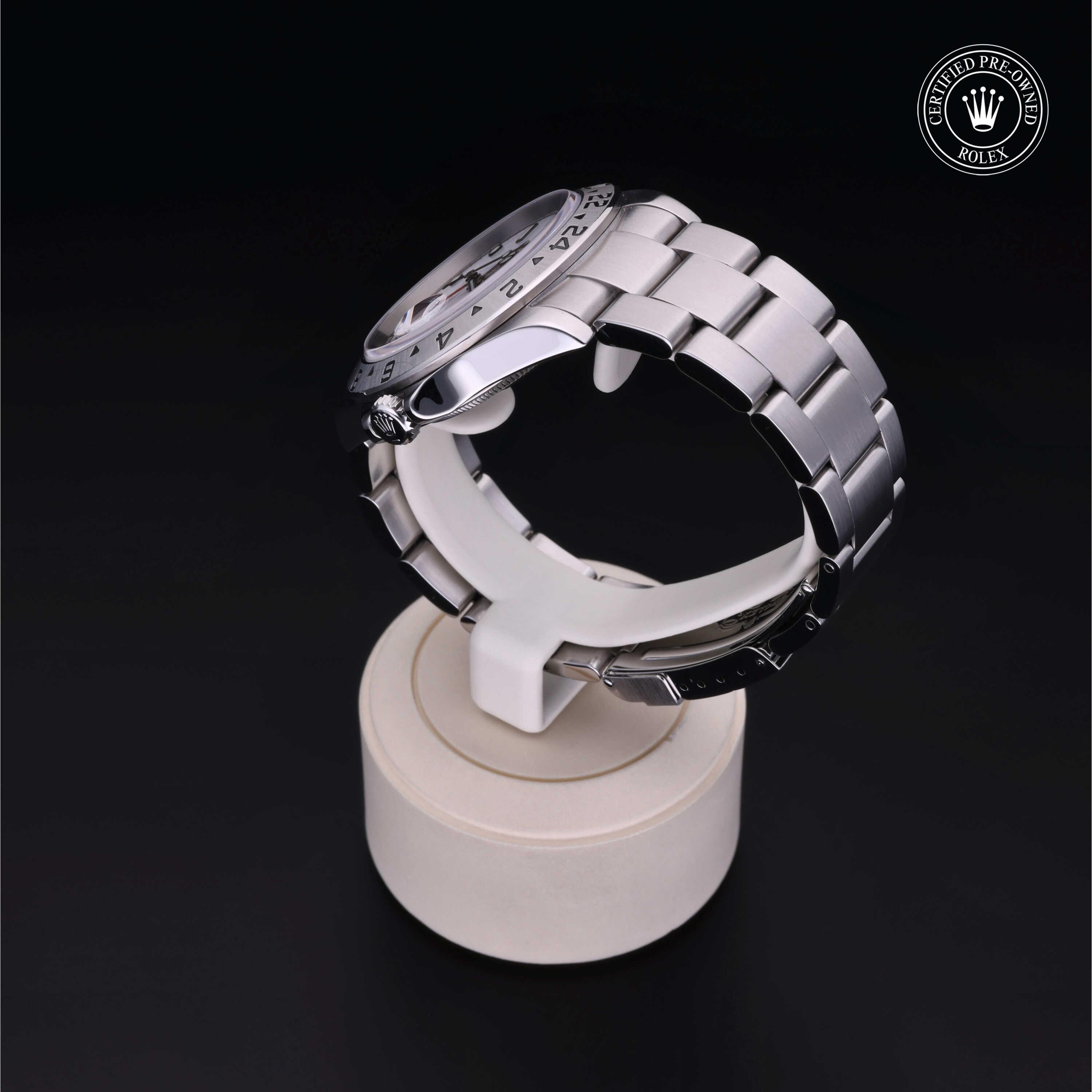 Rolex Explorer II in Steel M16570-0006 at Heller Jewelers