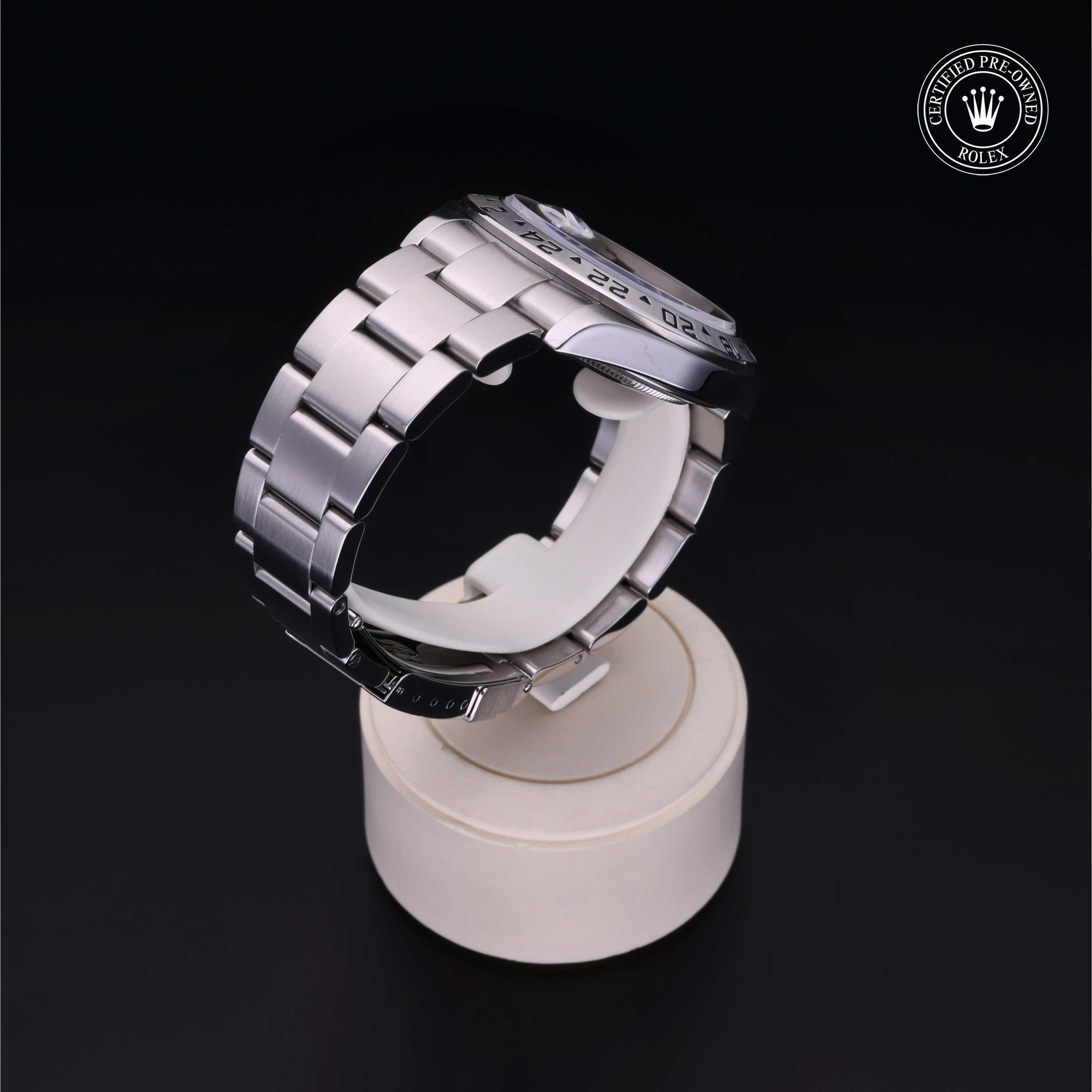 Rolex Explorer II in Steel M16570-0006 at Heller Jewelers