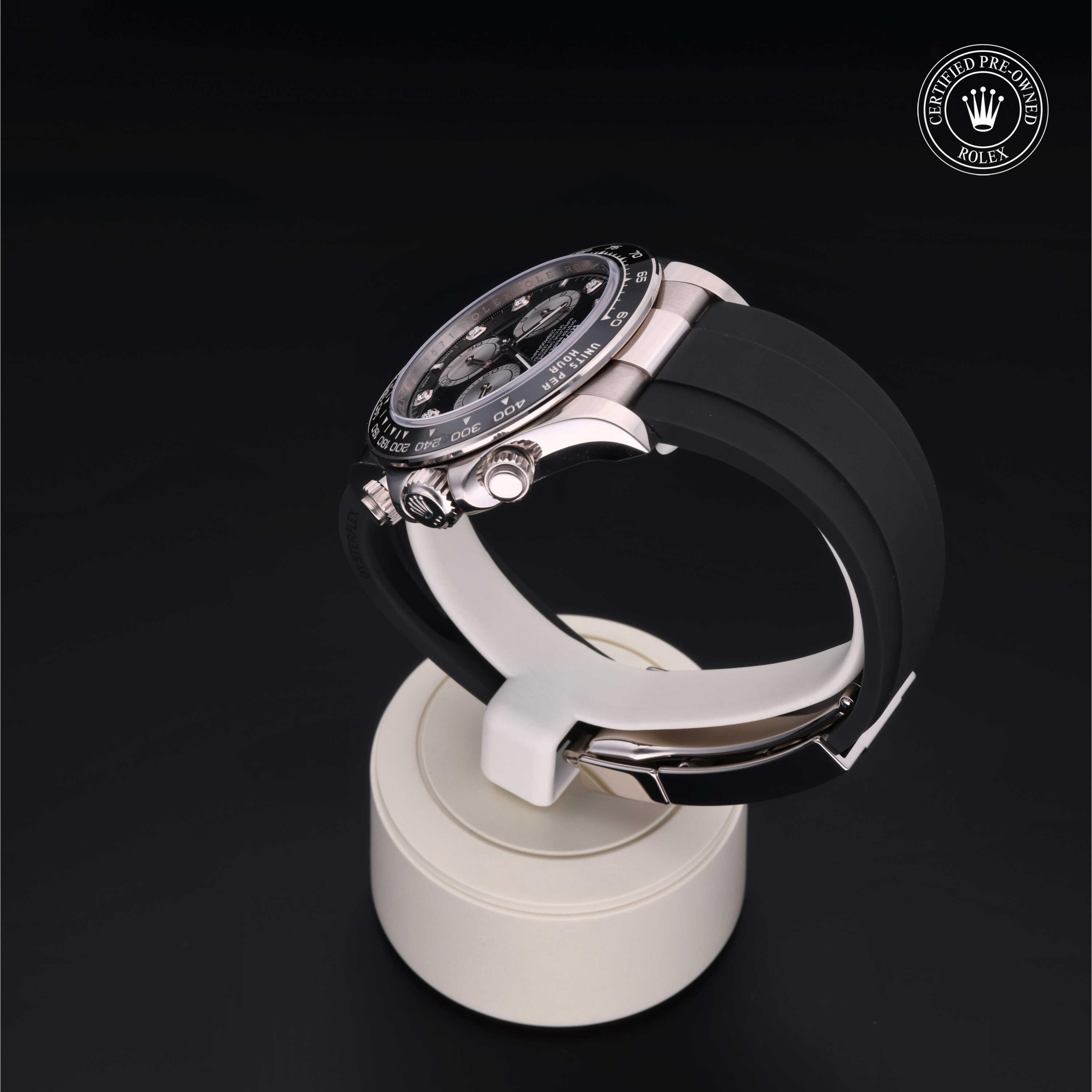 Rolex Cosmograph Daytona in Gold 18 Carat White M126519LN-0003 at Heller Jewelers