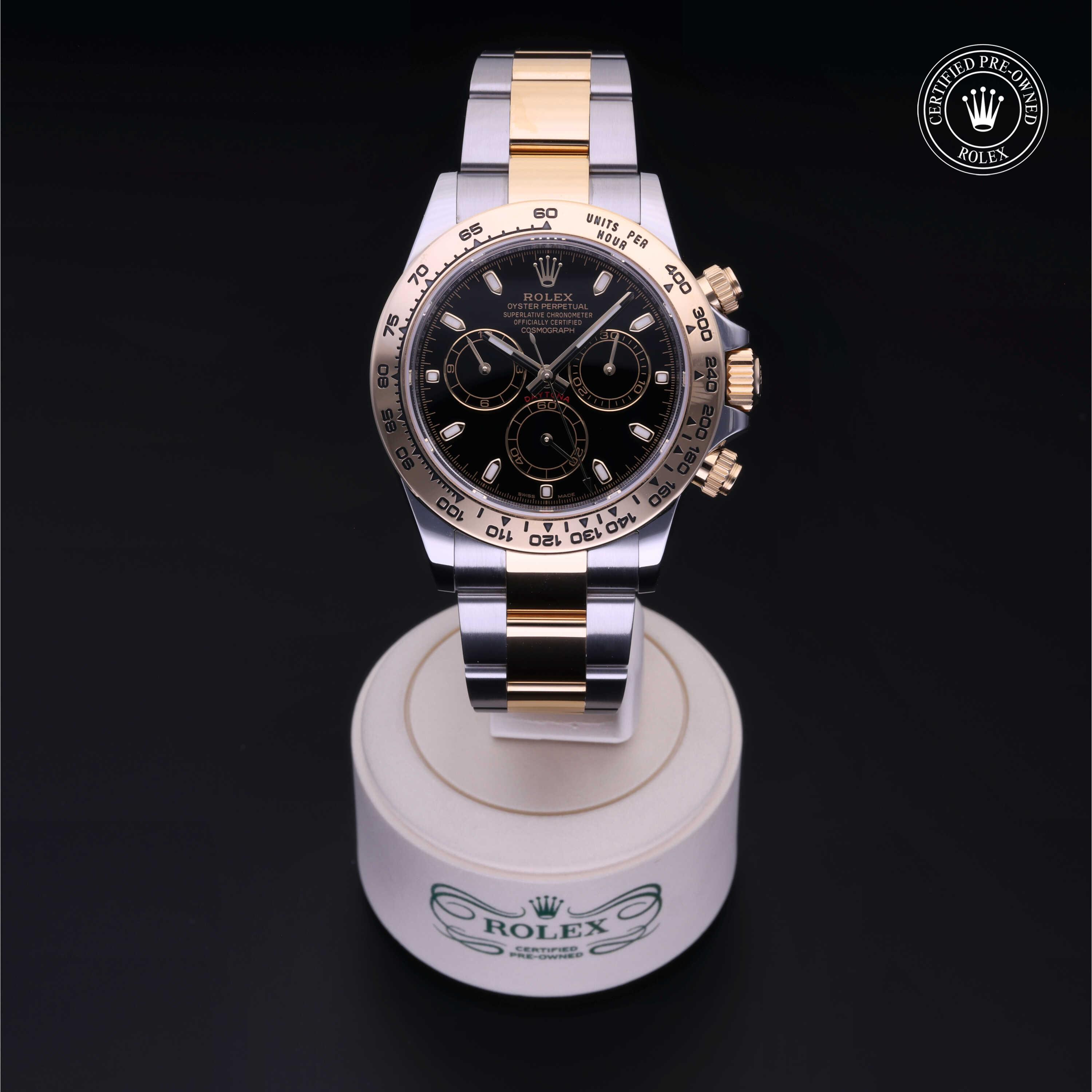 Rolex Cosmograph Daytona in Rolesor 18 Carat Yellow M116503-0001 at Heller Jewelers