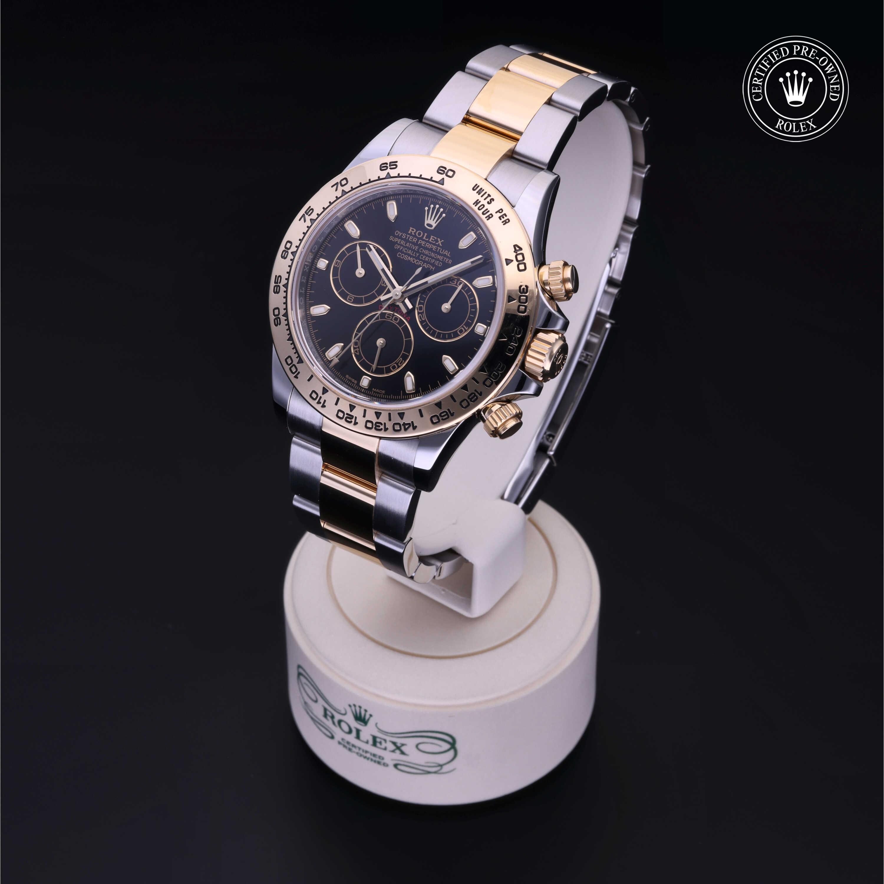 Rolex Cosmograph Daytona in Rolesor 18 Carat Yellow M116503-0001 at Heller Jewelers