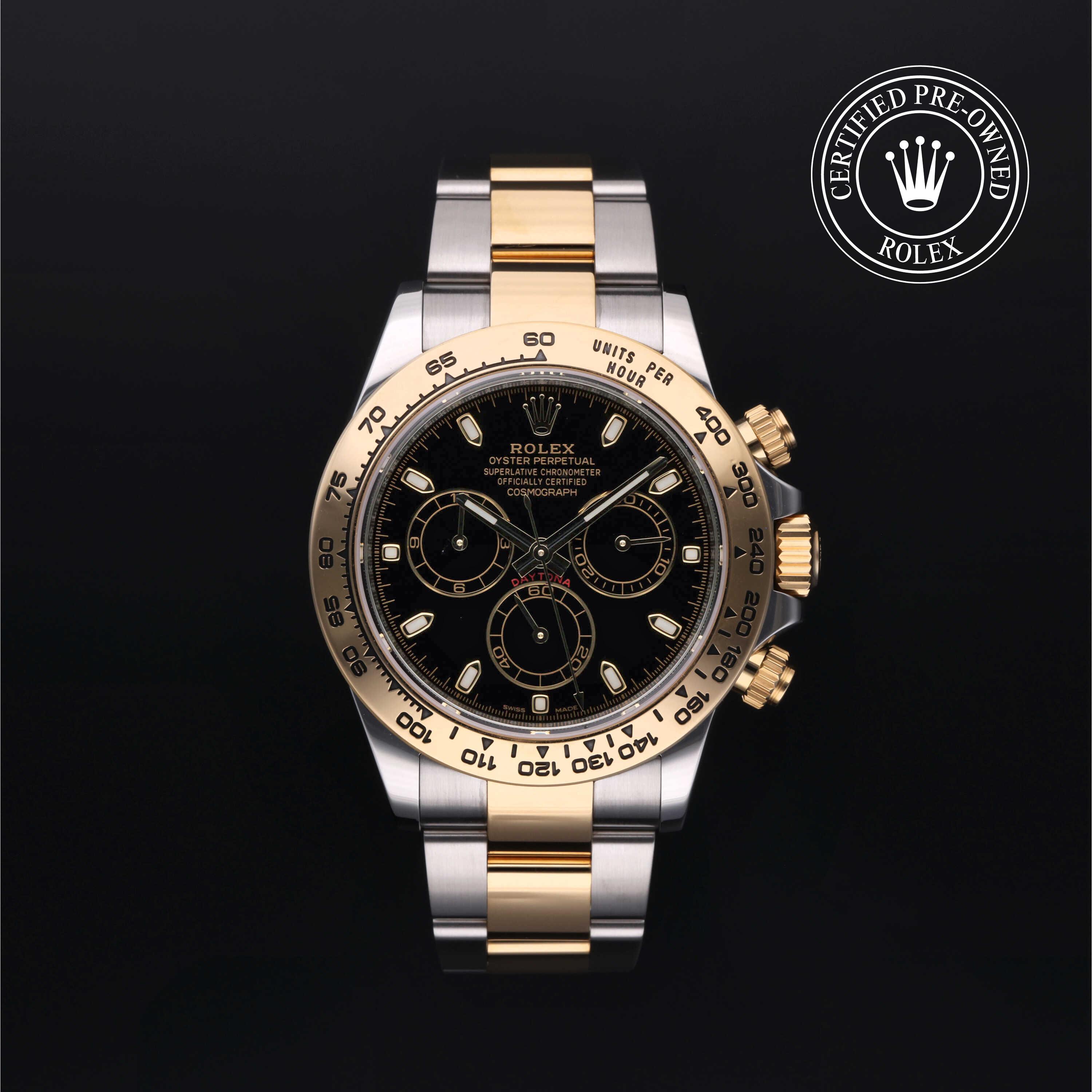 Rolex Cosmograph Daytona in Rolesor 18 Carat Yellow M116503-0001 at Heller Jewelers