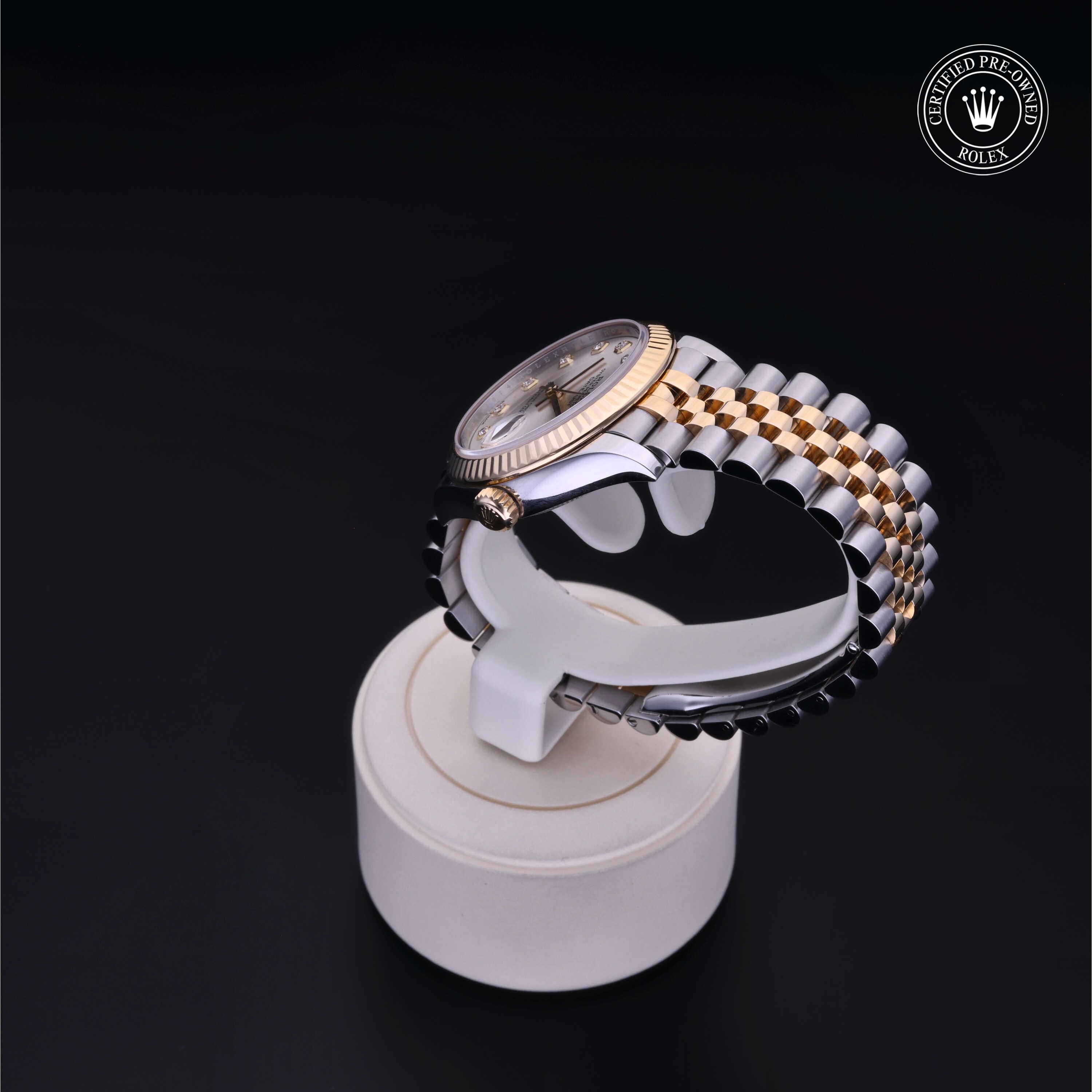 Rolex Datejust in Rolesor 18 Carat Yellow M278273-0020 at Heller Jewelers