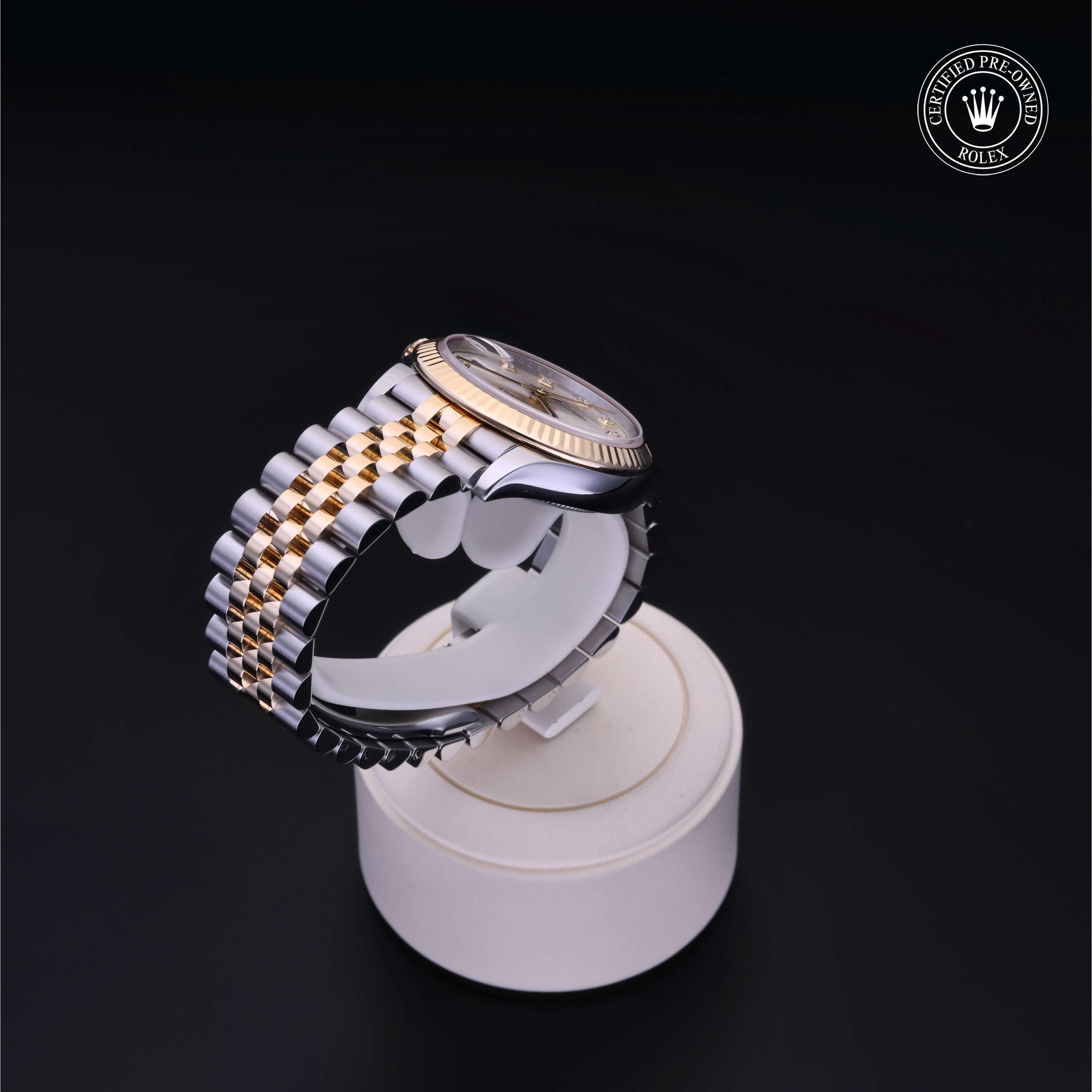 Rolex Datejust in Rolesor 18 Carat Yellow M278273-0020 at Heller Jewelers