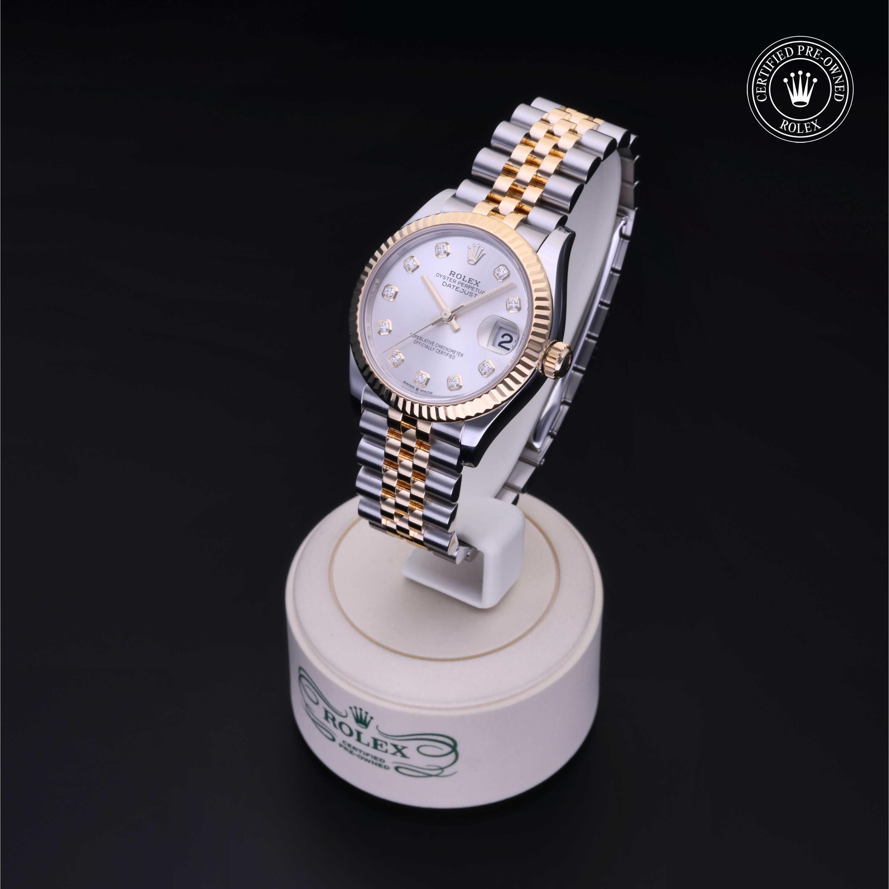 Rolex Datejust in Rolesor 18 Carat Yellow M278273-0020 at Heller Jewelers