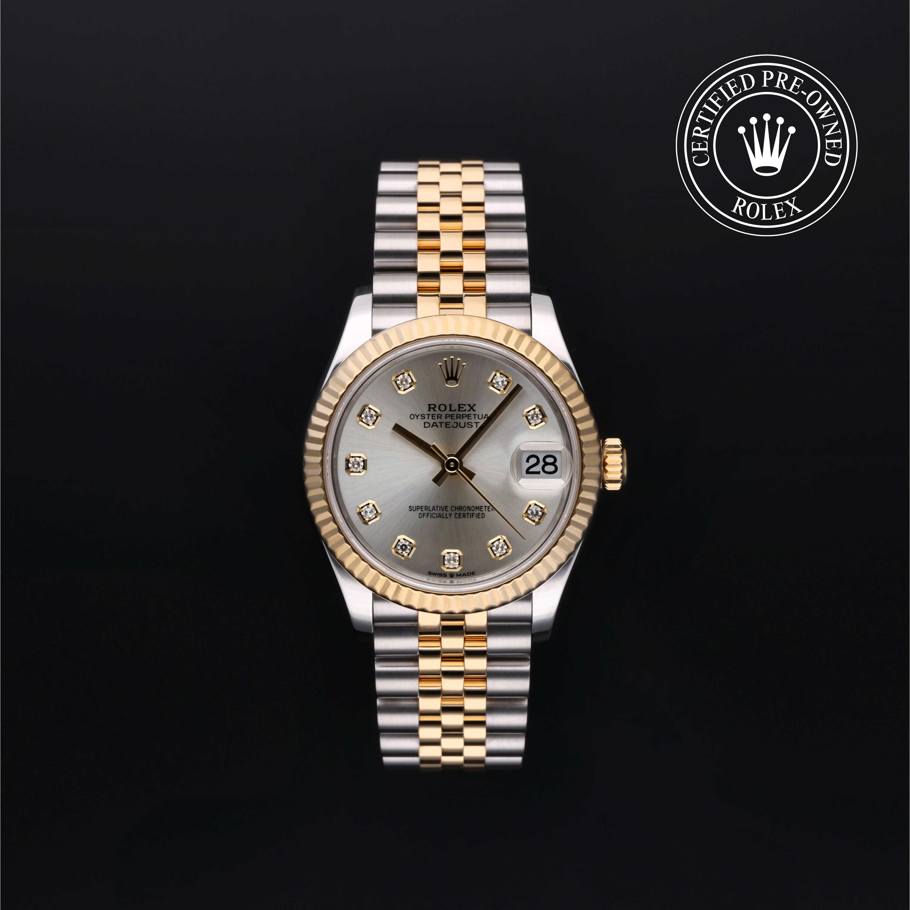 Rolex Datejust in Rolesor 18 Carat Yellow M278273-0020 at Heller Jewelers