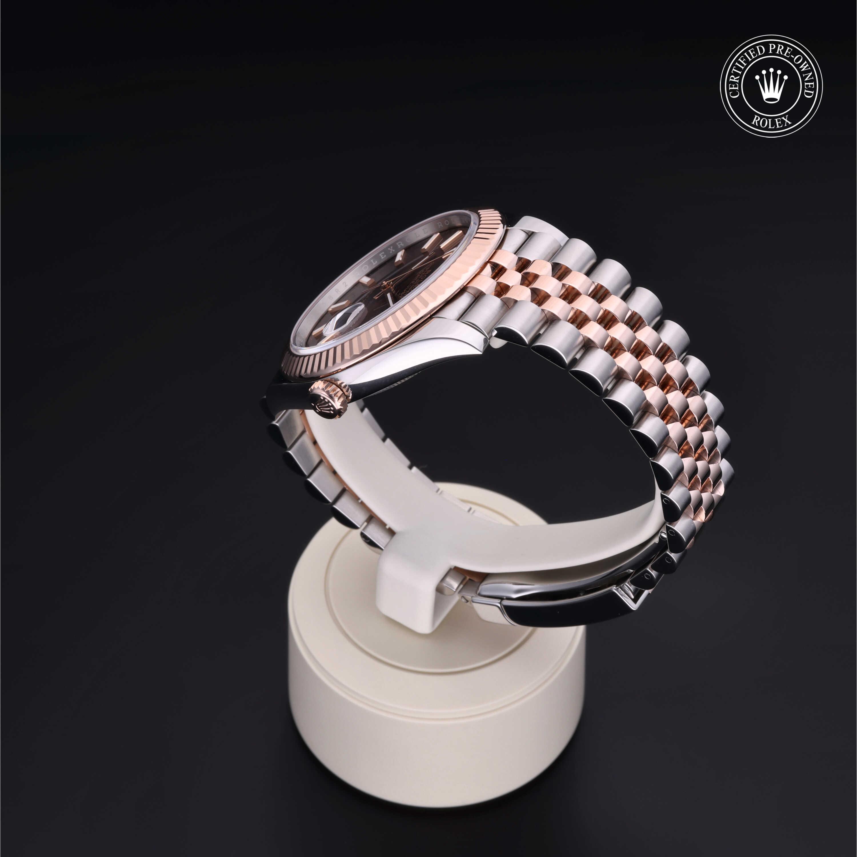 Rolex Datejust in Rolesor 18 Carat Red M126331-0004 at Heller Jewelers