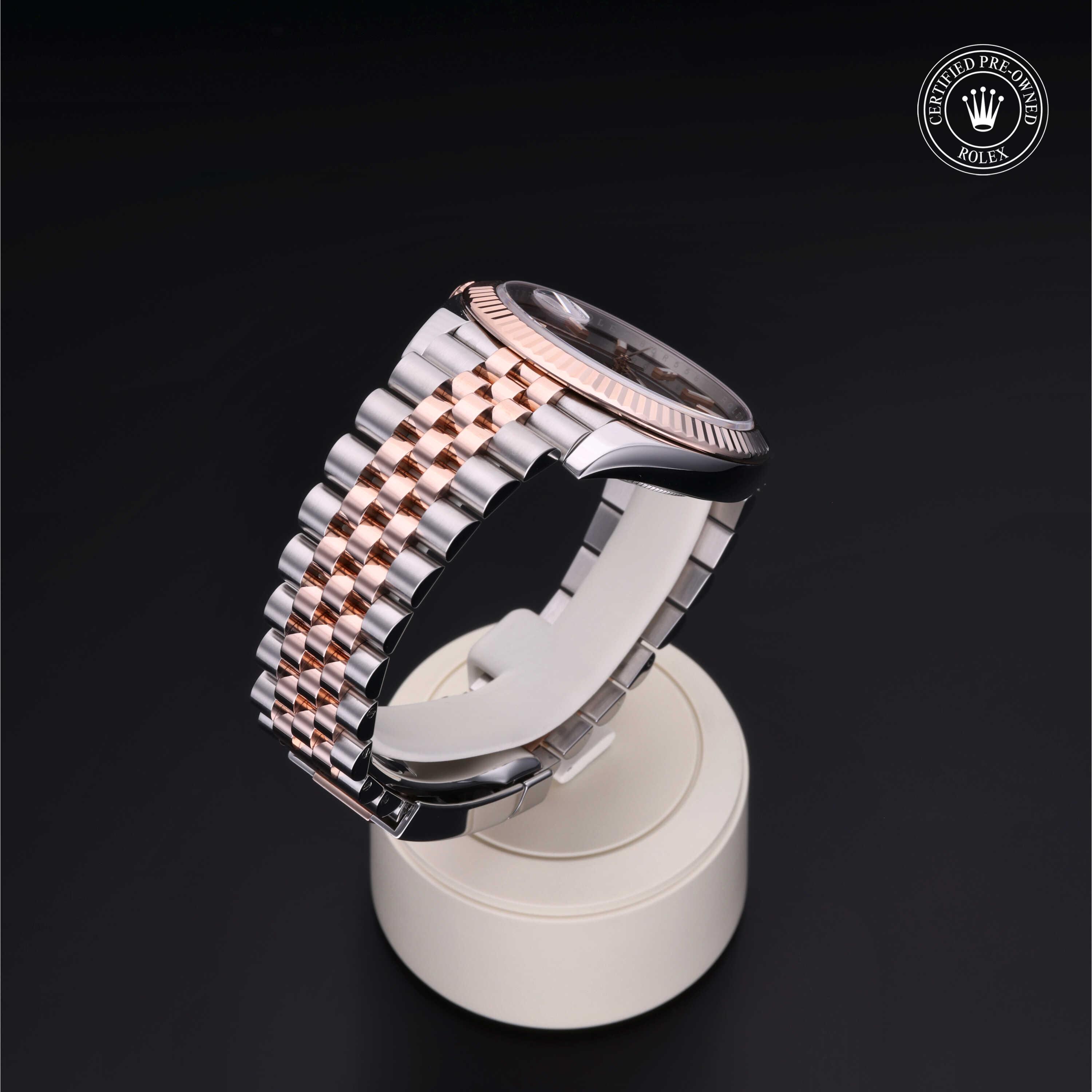 Rolex Datejust in Rolesor 18 Carat Red M126331-0004 at Heller Jewelers
